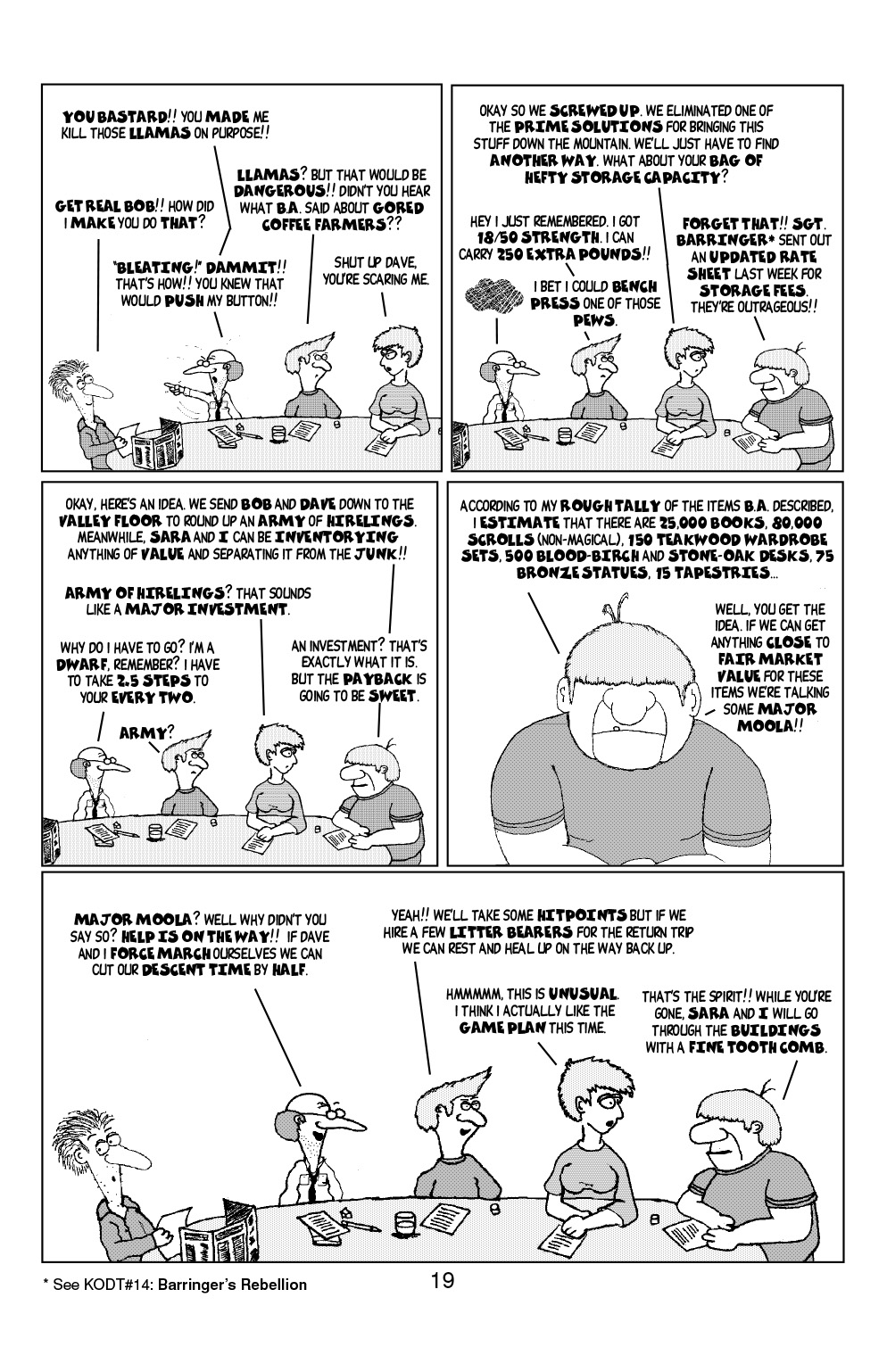 Read online Knights of the Dinner Table comic -  Issue #24 - 21