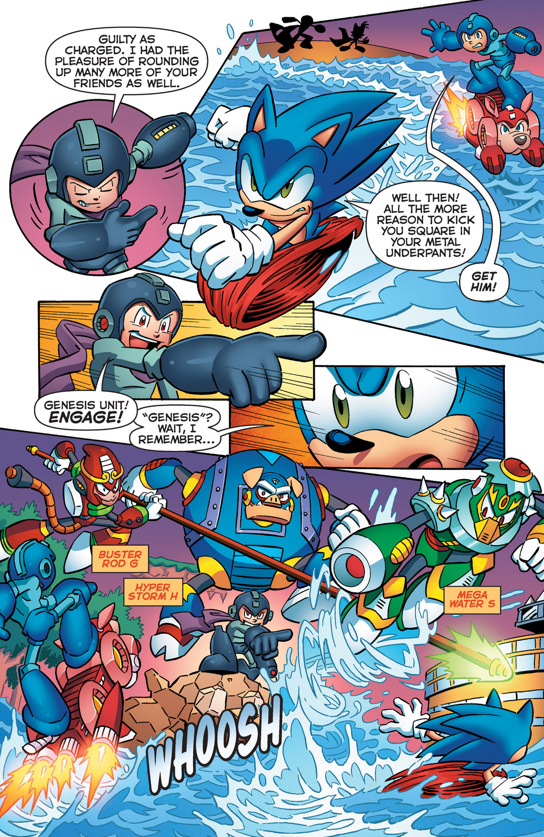 Read online Sonic Mega Man Worlds Collide comic -  Issue # Vol 2 - 13