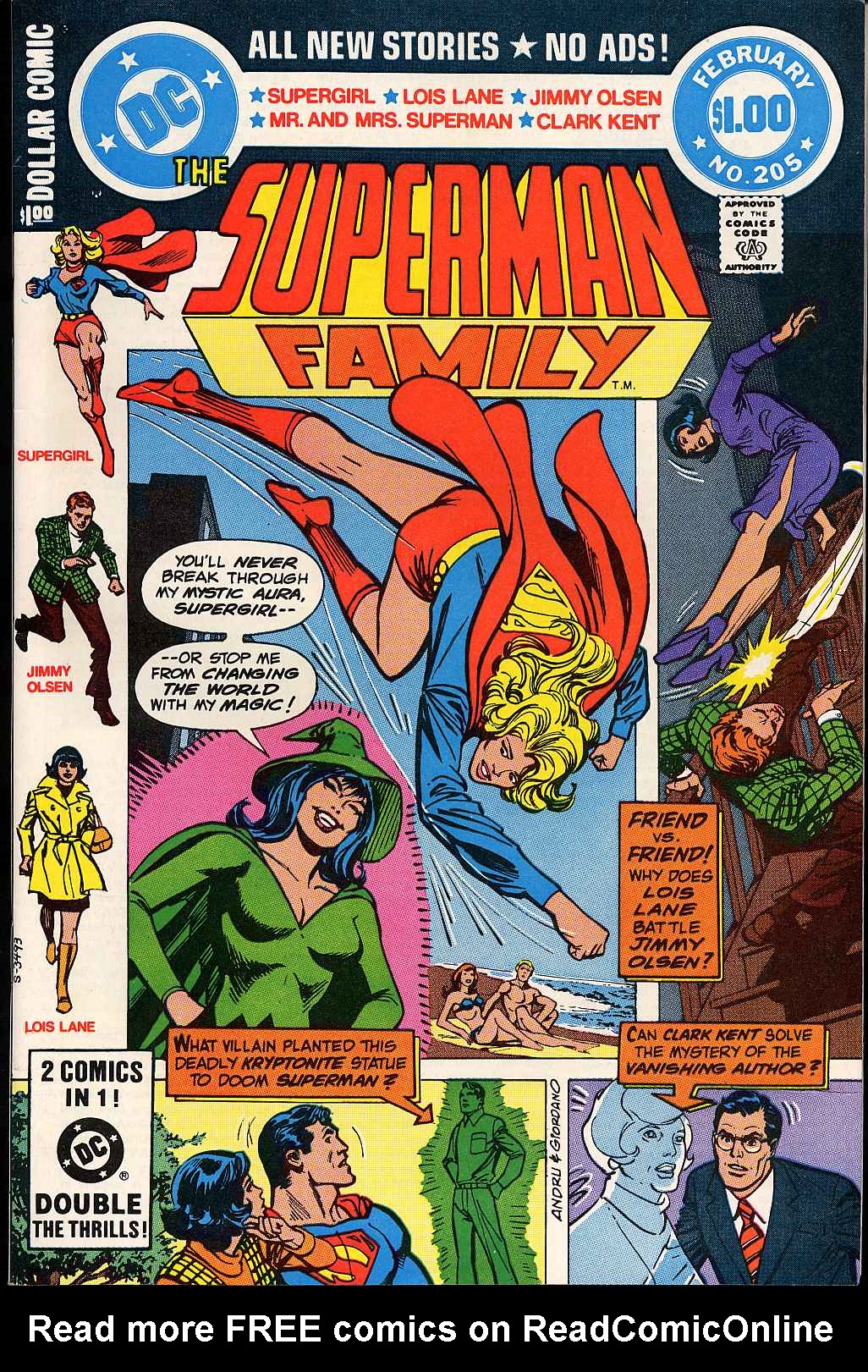 Read online The Superman Family comic -  Issue #205 - 1