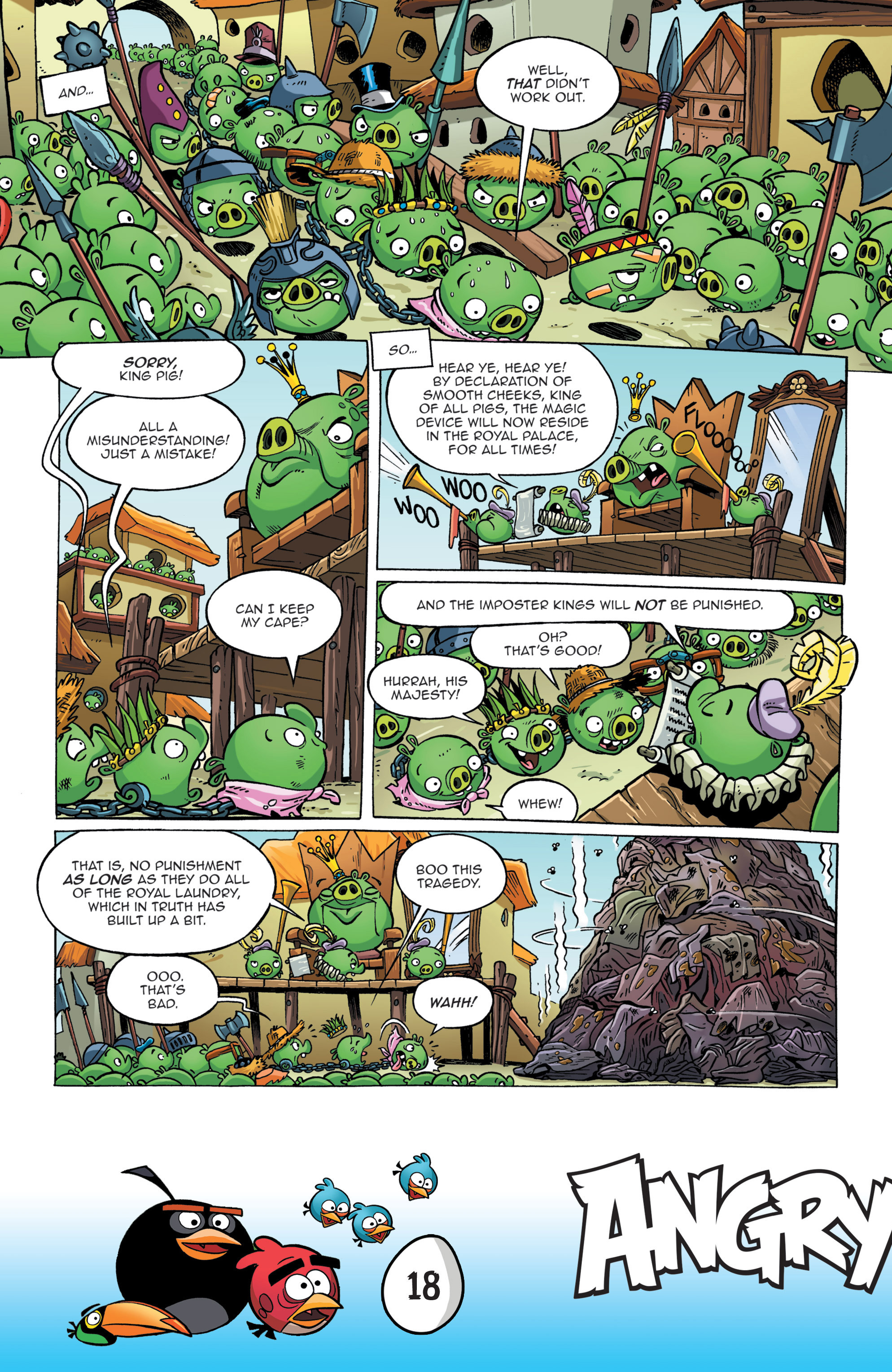 Read online Angry Birds Comics: Game Play comic -  Issue #2 - 20