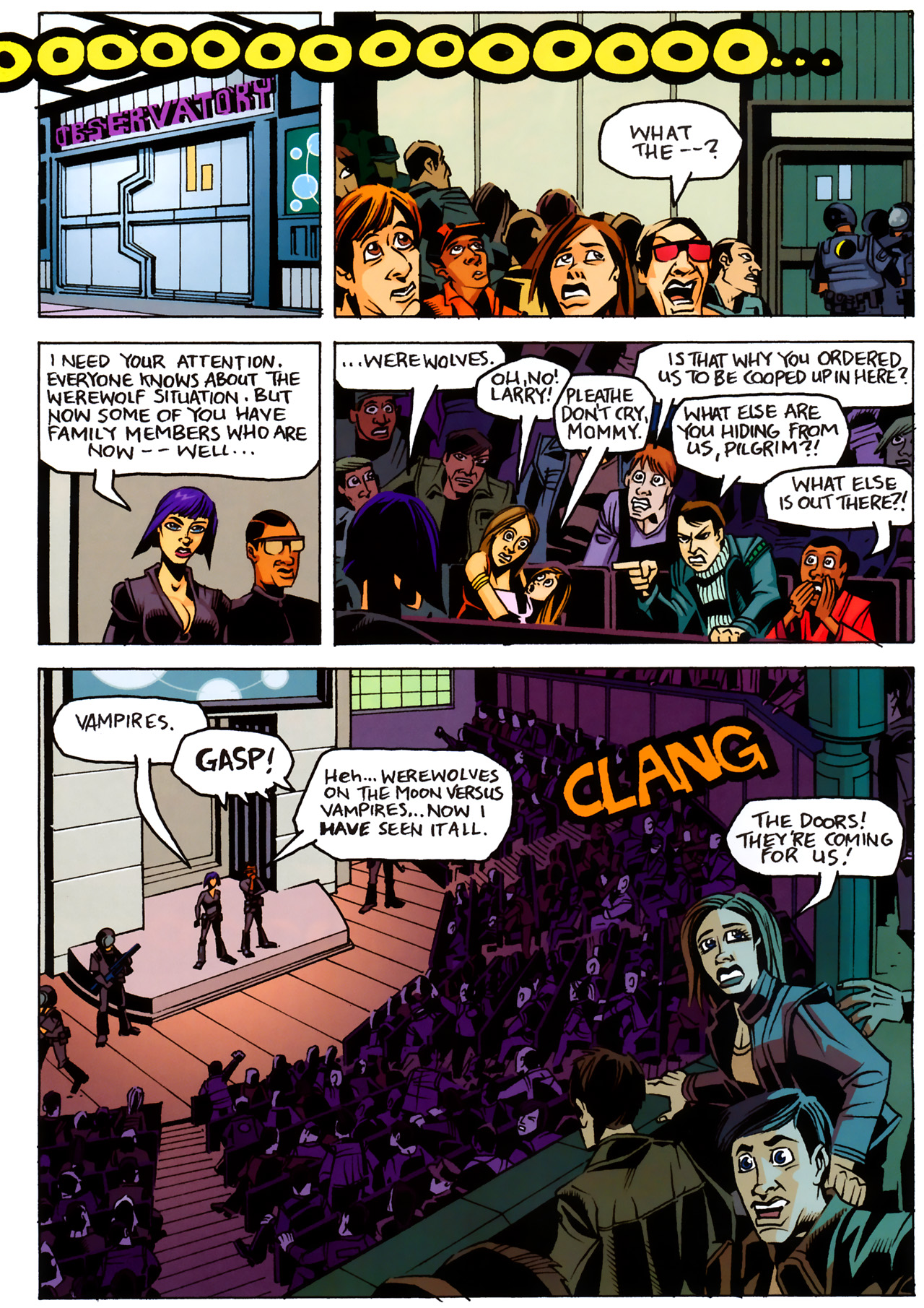 Read online Werewolves on the Moon: Versus Vampires comic -  Issue #2 - 8