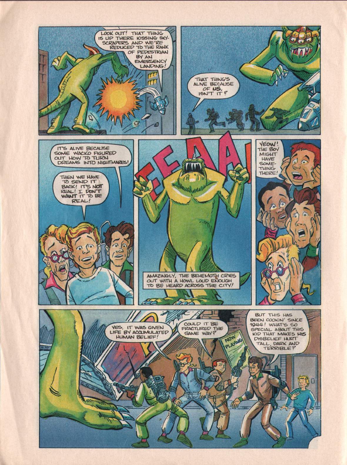 Read online The Real Ghostbusters comic -  Issue #168 - 8