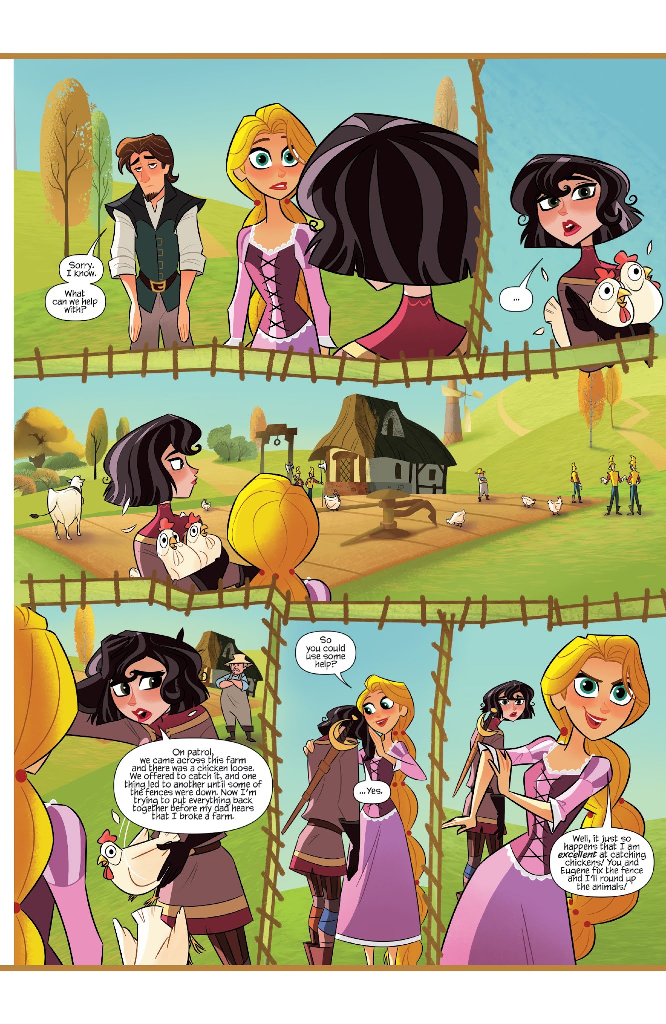 Read online Tangled: The Series: Hair-Raising Adventures comic -  Issue #3 - 15