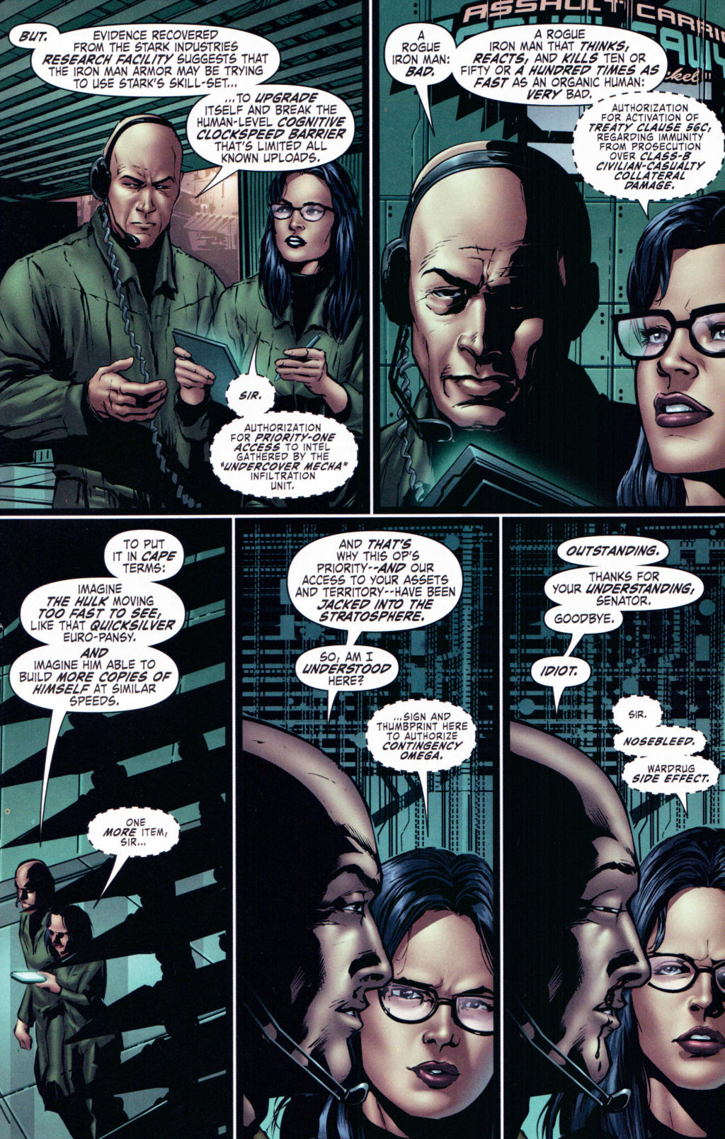 Read online Iron Man: Hypervelocity comic -  Issue #3 - 19