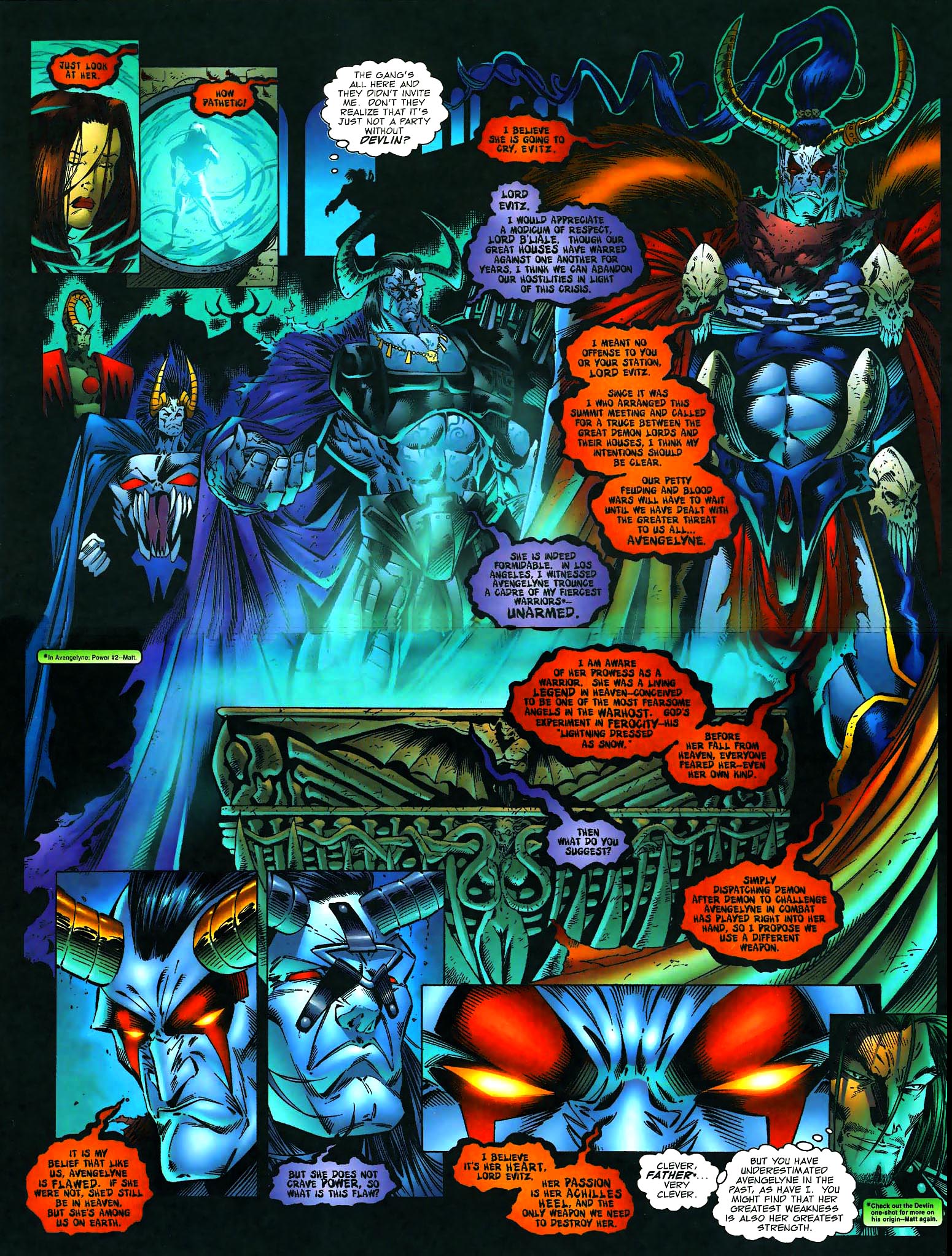 Read online Avengelyne (1996) comic -  Issue #1 - 6