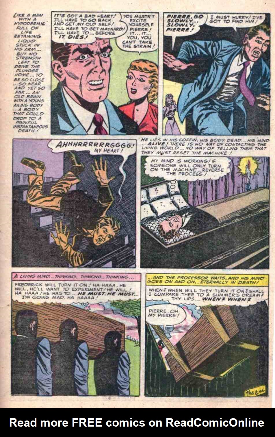 Read online Weird Mysteries (1952) comic -  Issue #10 - 21
