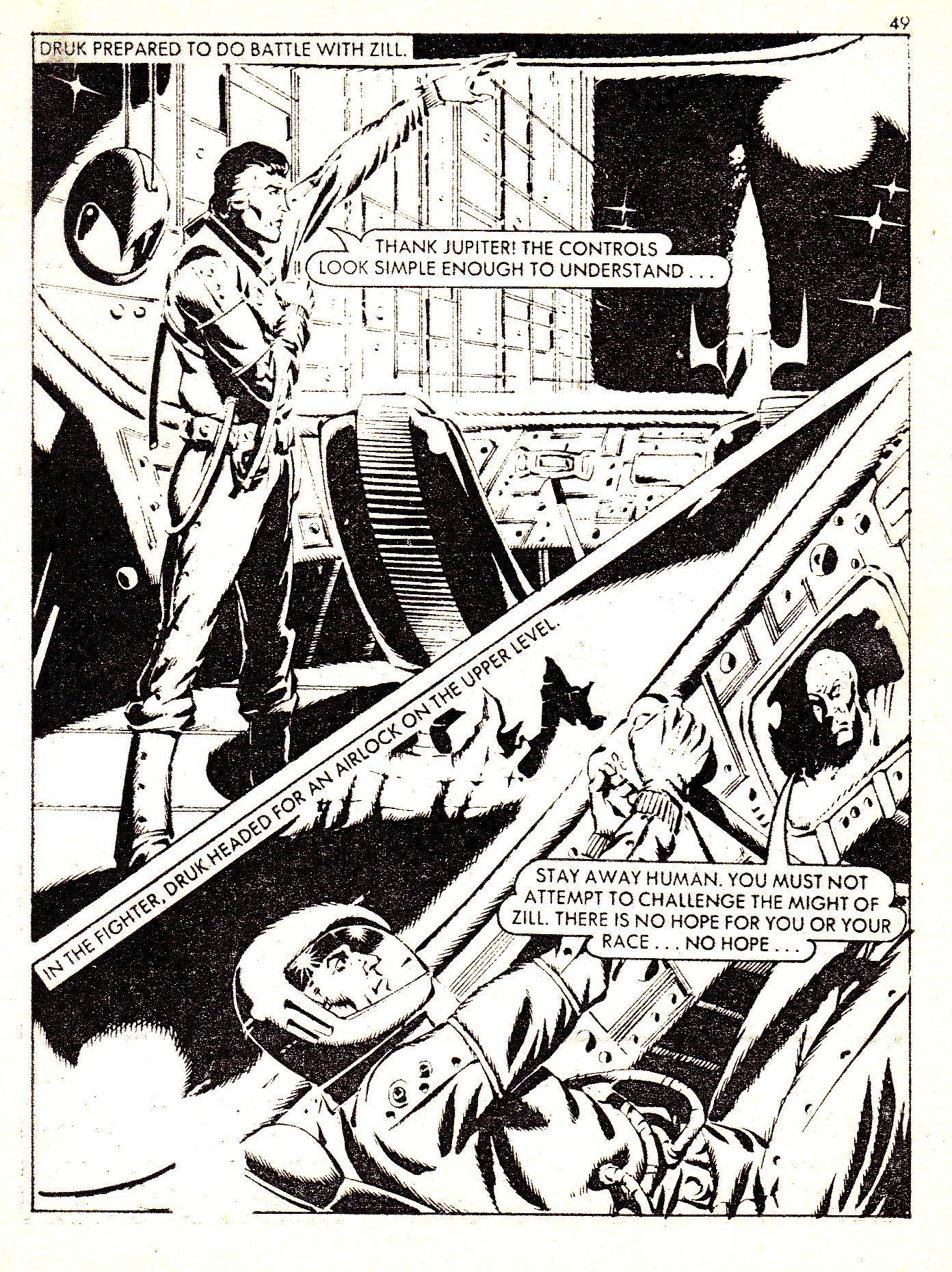 Read online Starblazer comic -  Issue #112 - 49