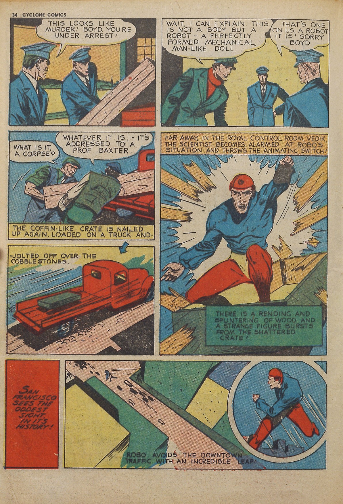 Read online Cyclone Comics comic -  Issue #3 - 33