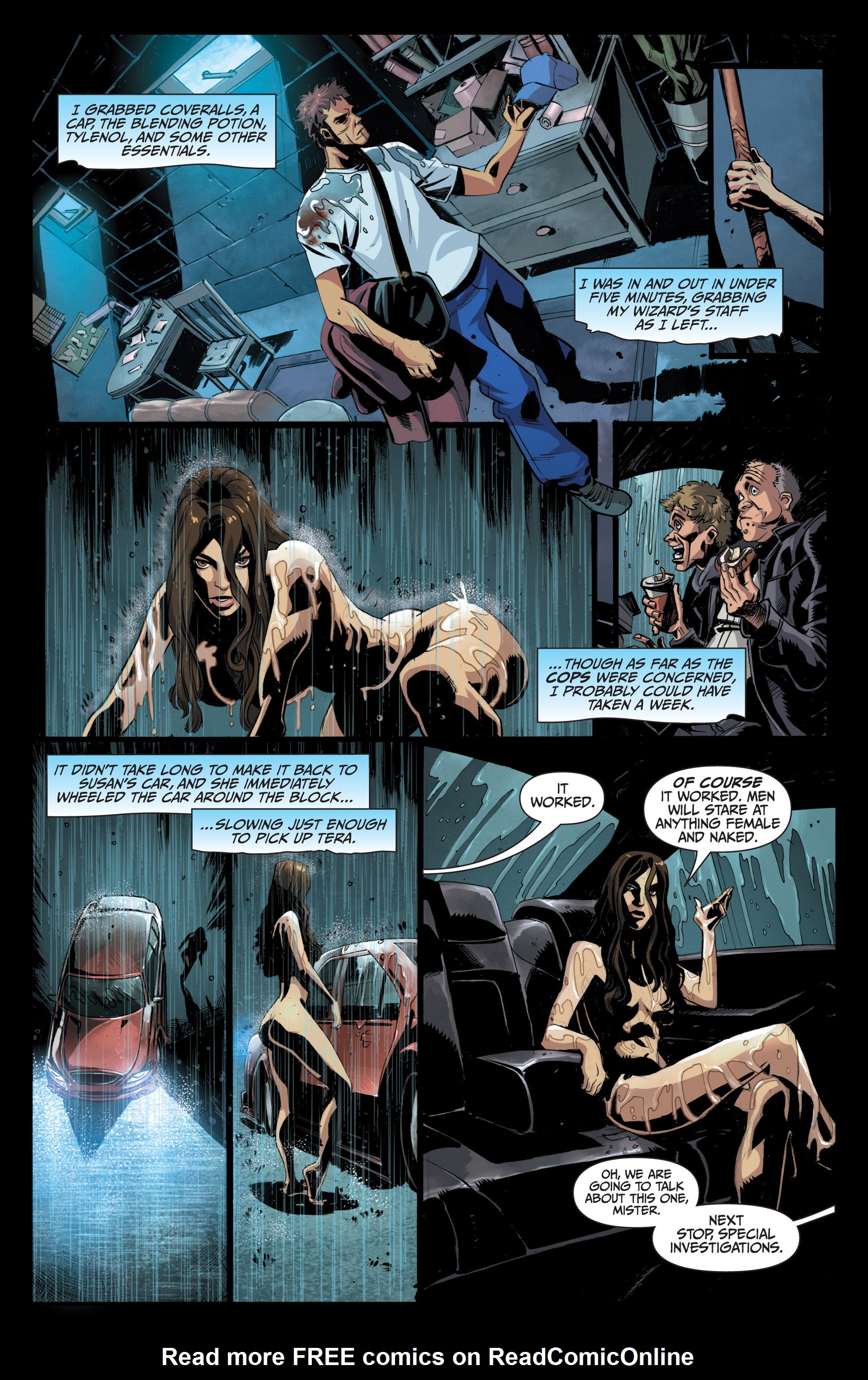 Read online Jim Butcher's The Dresden Files: Fool Moon comic -  Issue #5 - 5