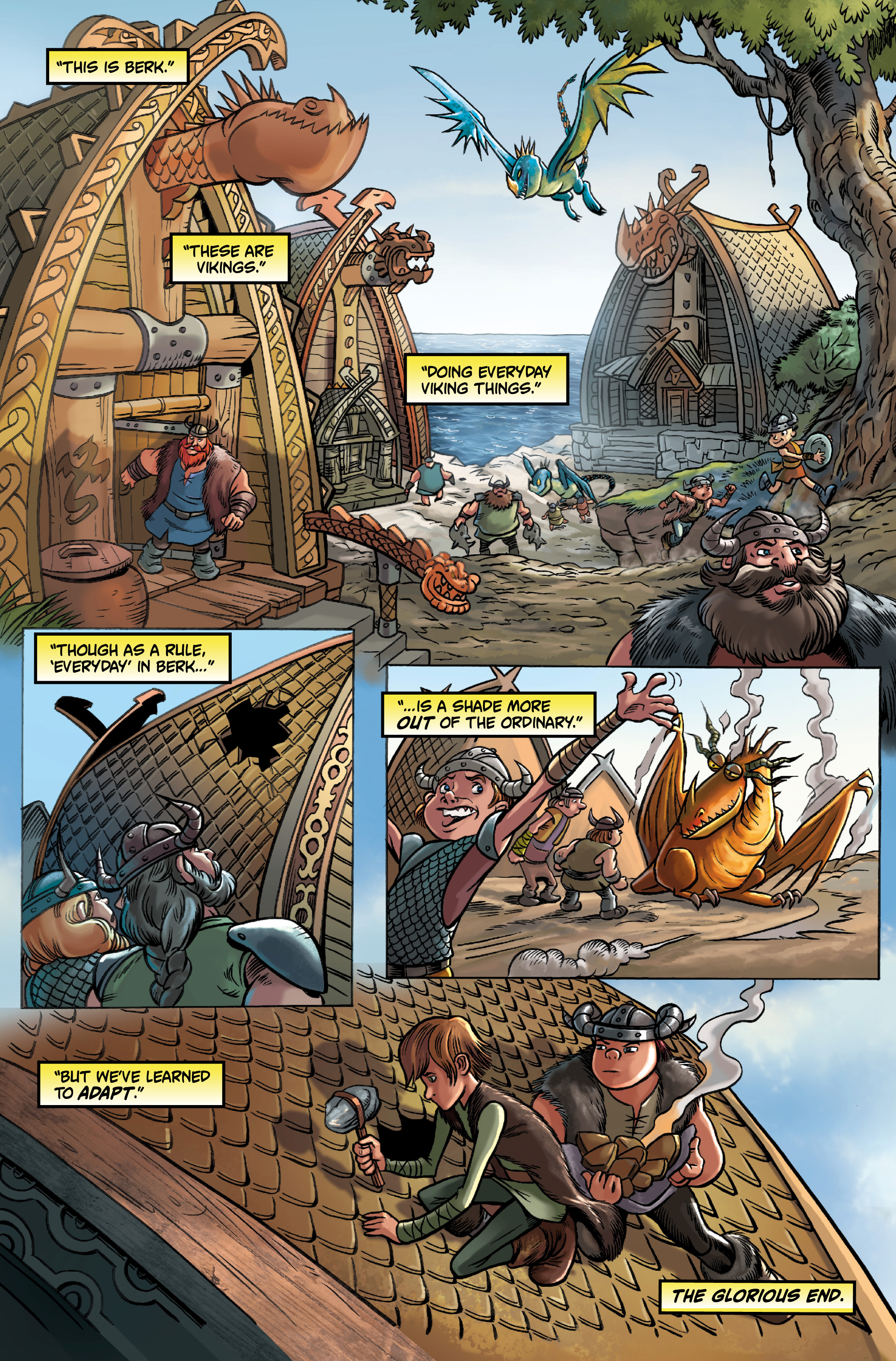 Read online Dragons Riders of Berk: Tales from Berk comic -  Issue # TPB - 56