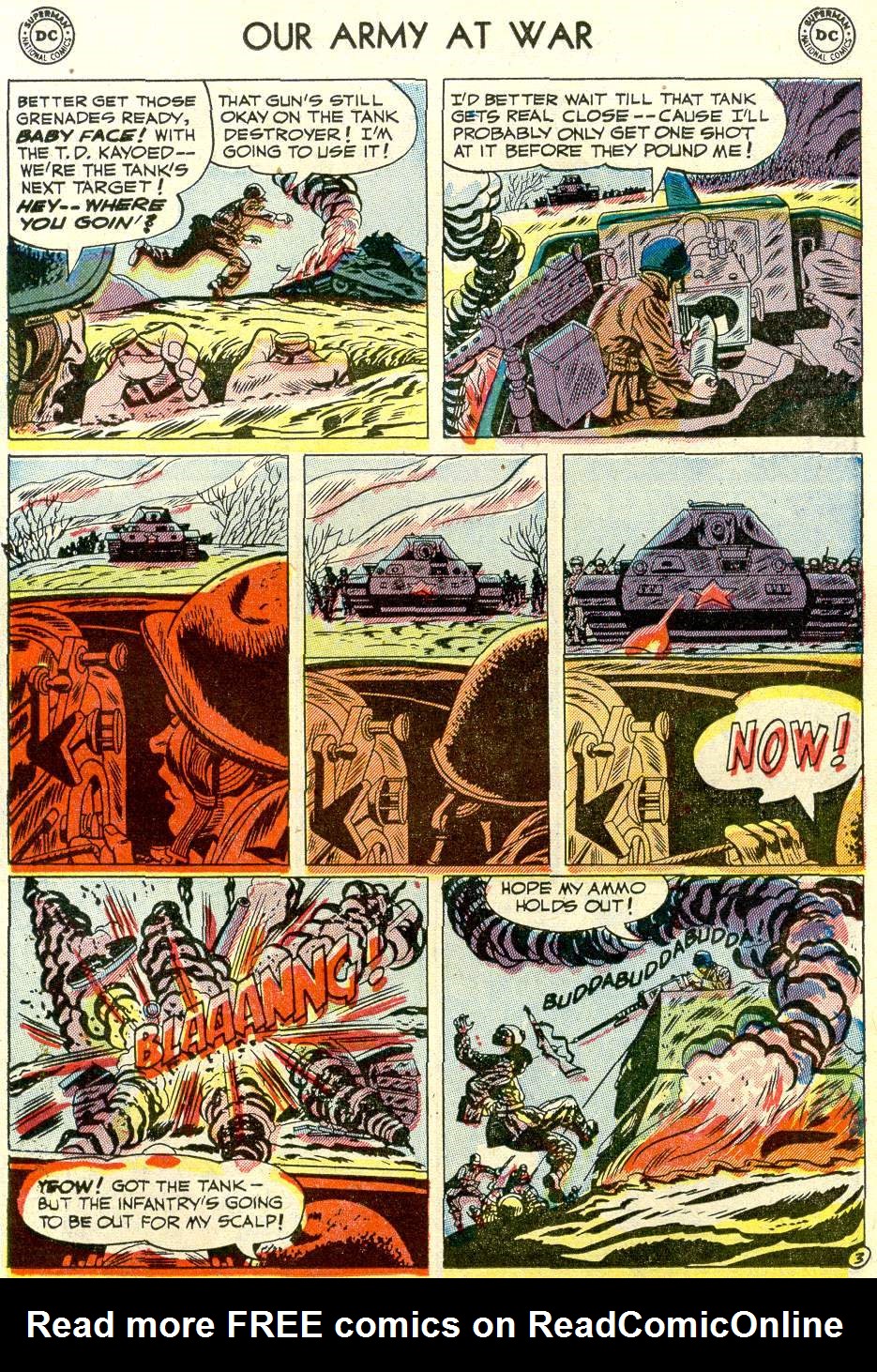 Read online Our Army at War (1952) comic -  Issue #5 - 15