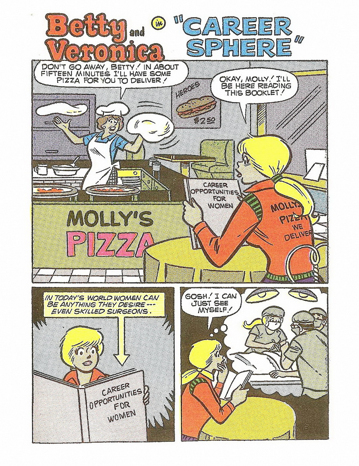 Read online Betty and Veronica Digest Magazine comic -  Issue #29 - 64
