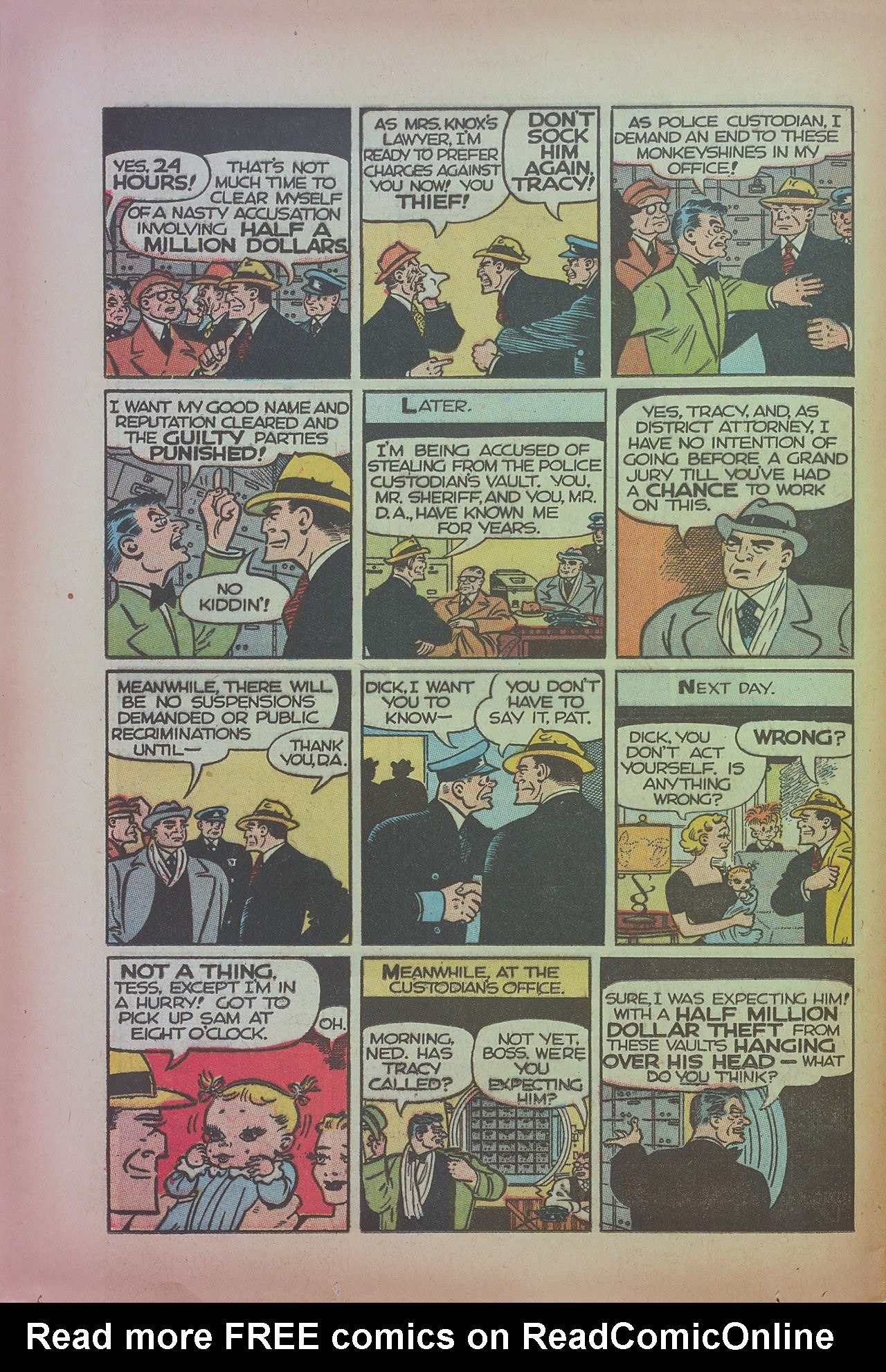 Read online Dick Tracy comic -  Issue #77 - 26