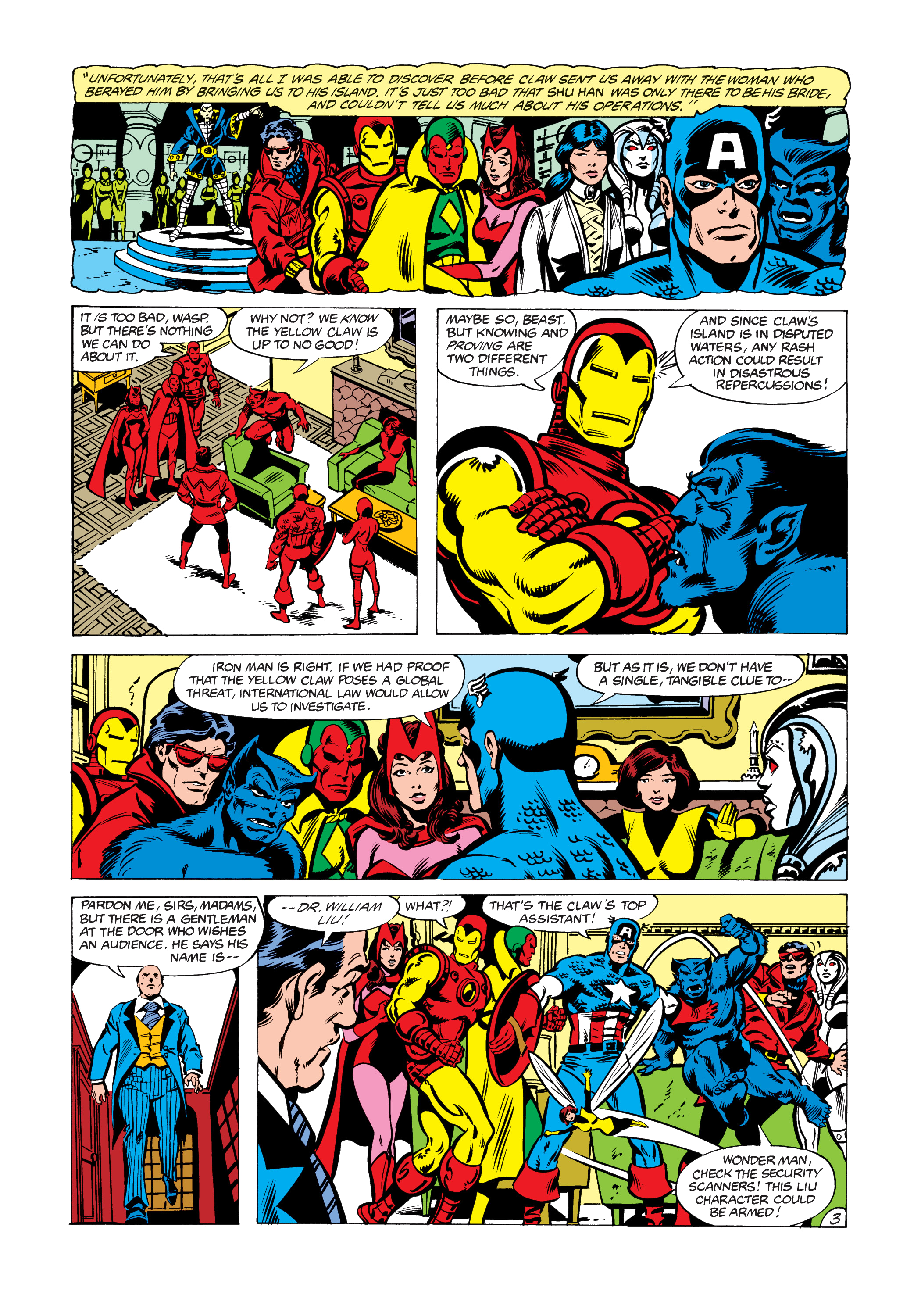 Read online Marvel Masterworks: The Avengers comic -  Issue # TPB 20 (Part 1) - 59