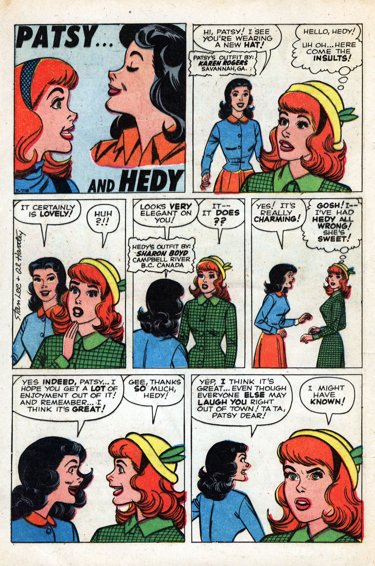 Read online Patsy Walker comic -  Issue #89 - 16