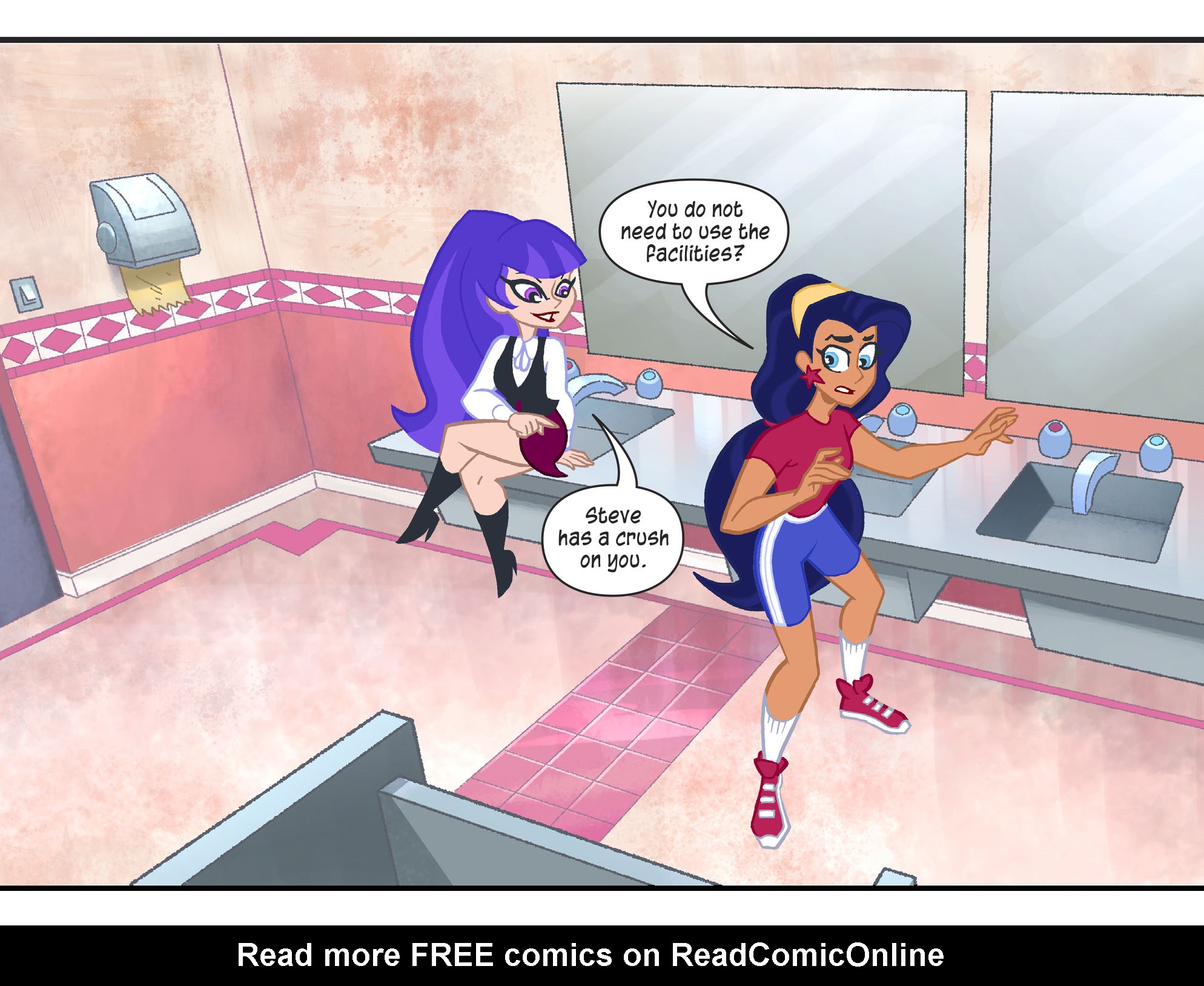 Read online DC Super Hero Girls: Weird Science comic -  Issue #6 - 14