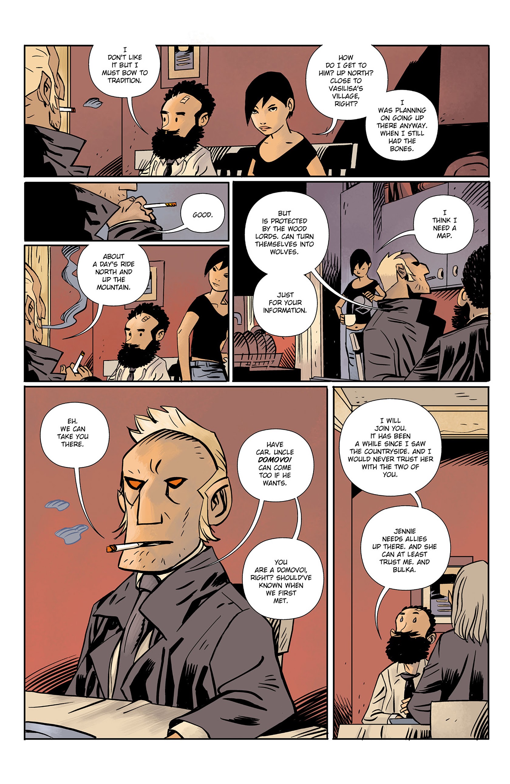 Read online Domovoi comic -  Issue # TPB - 77