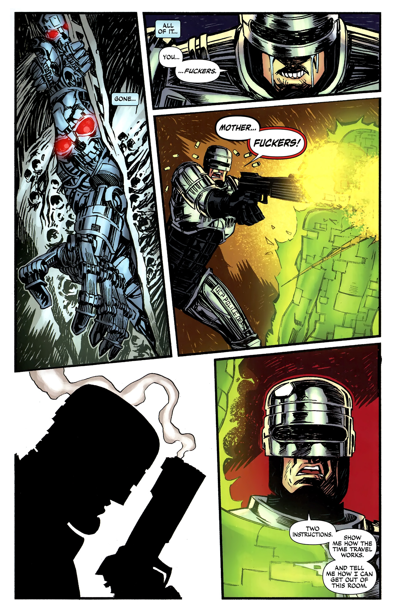 Read online Terminator/Robocop: Kill Human comic -  Issue #2 - 16