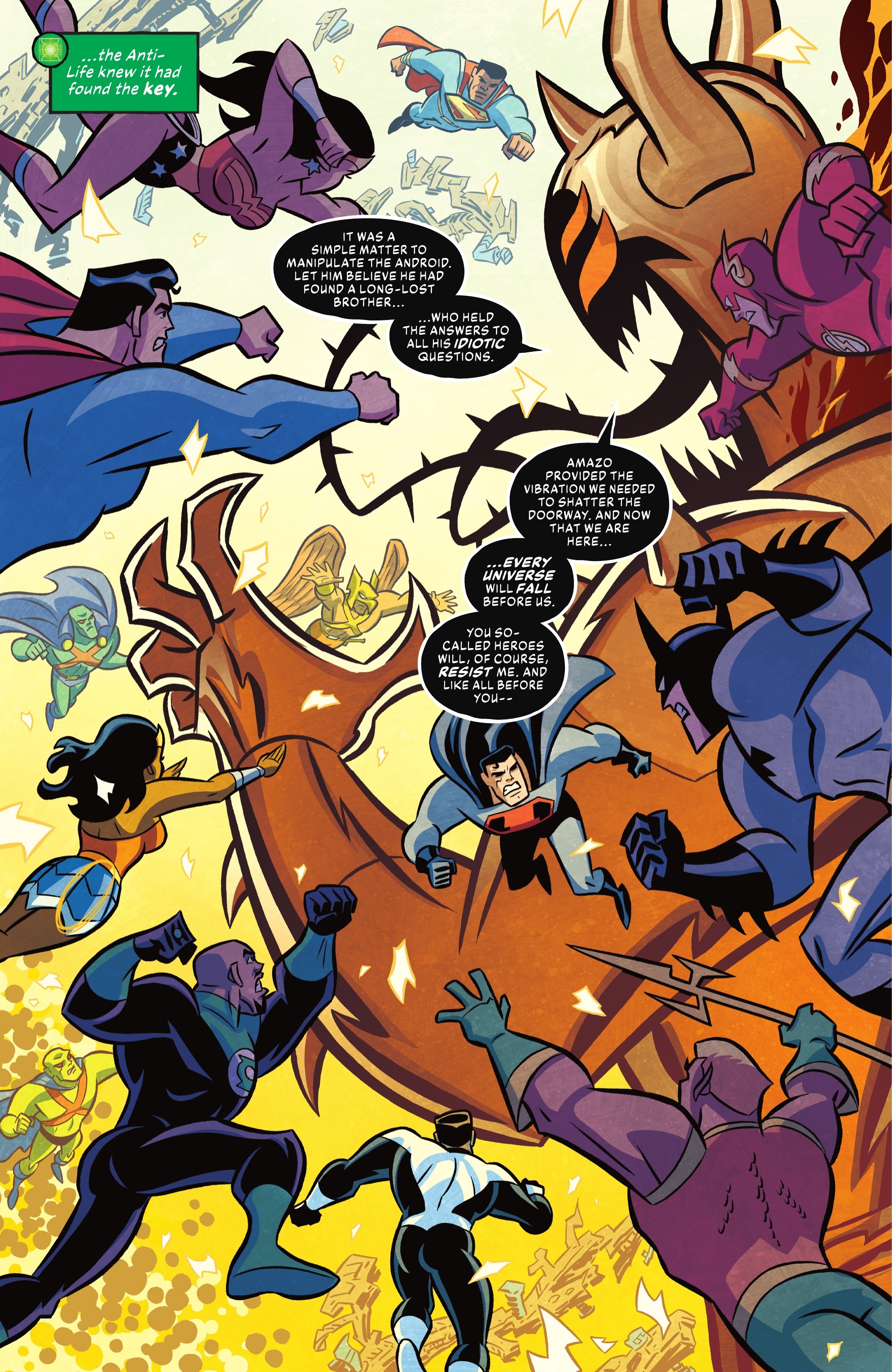 Read online Justice League Infinity comic -  Issue #6 - 12