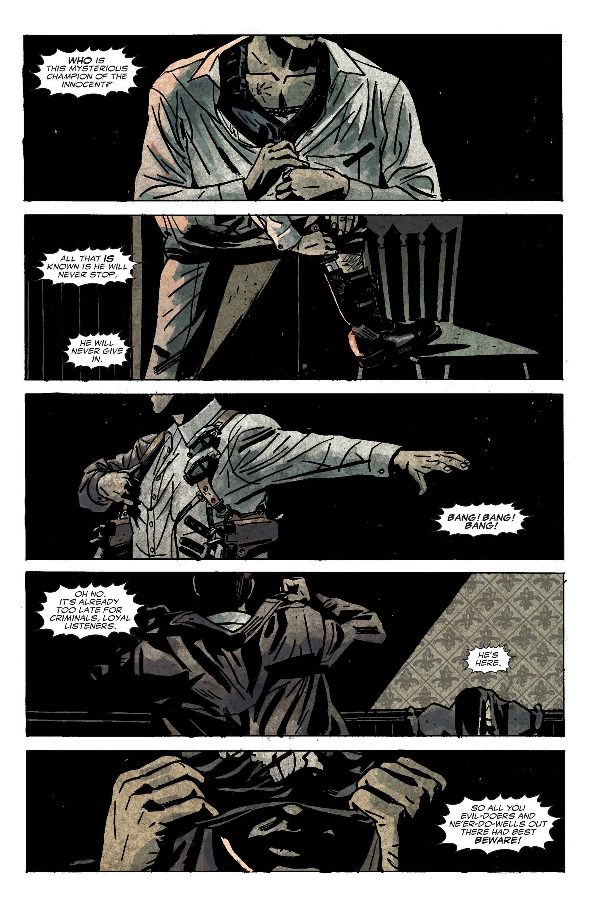 Read online Punisher Noir comic -  Issue #1 - 4