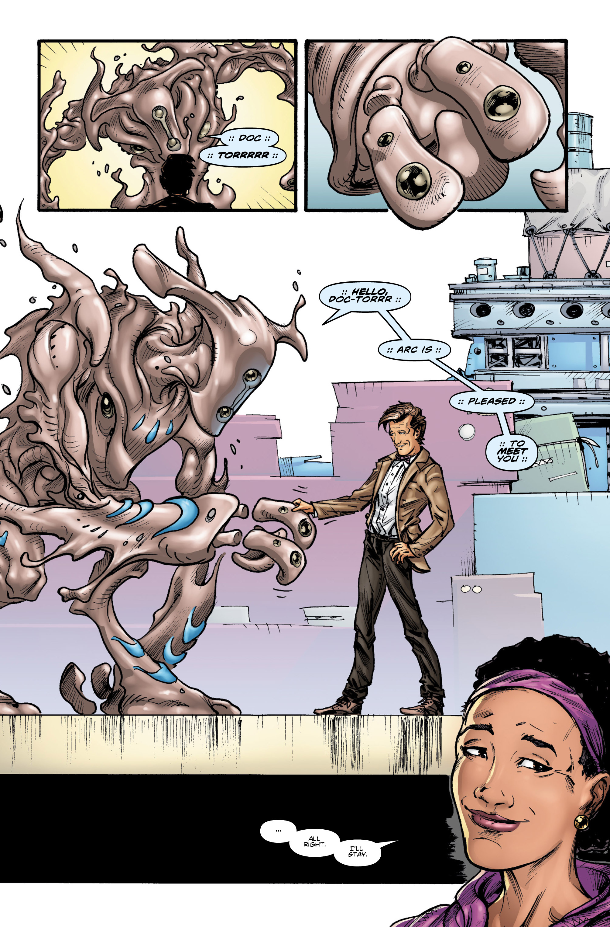 Read online Doctor Who: The Eleventh Doctor comic -  Issue #5 - 24