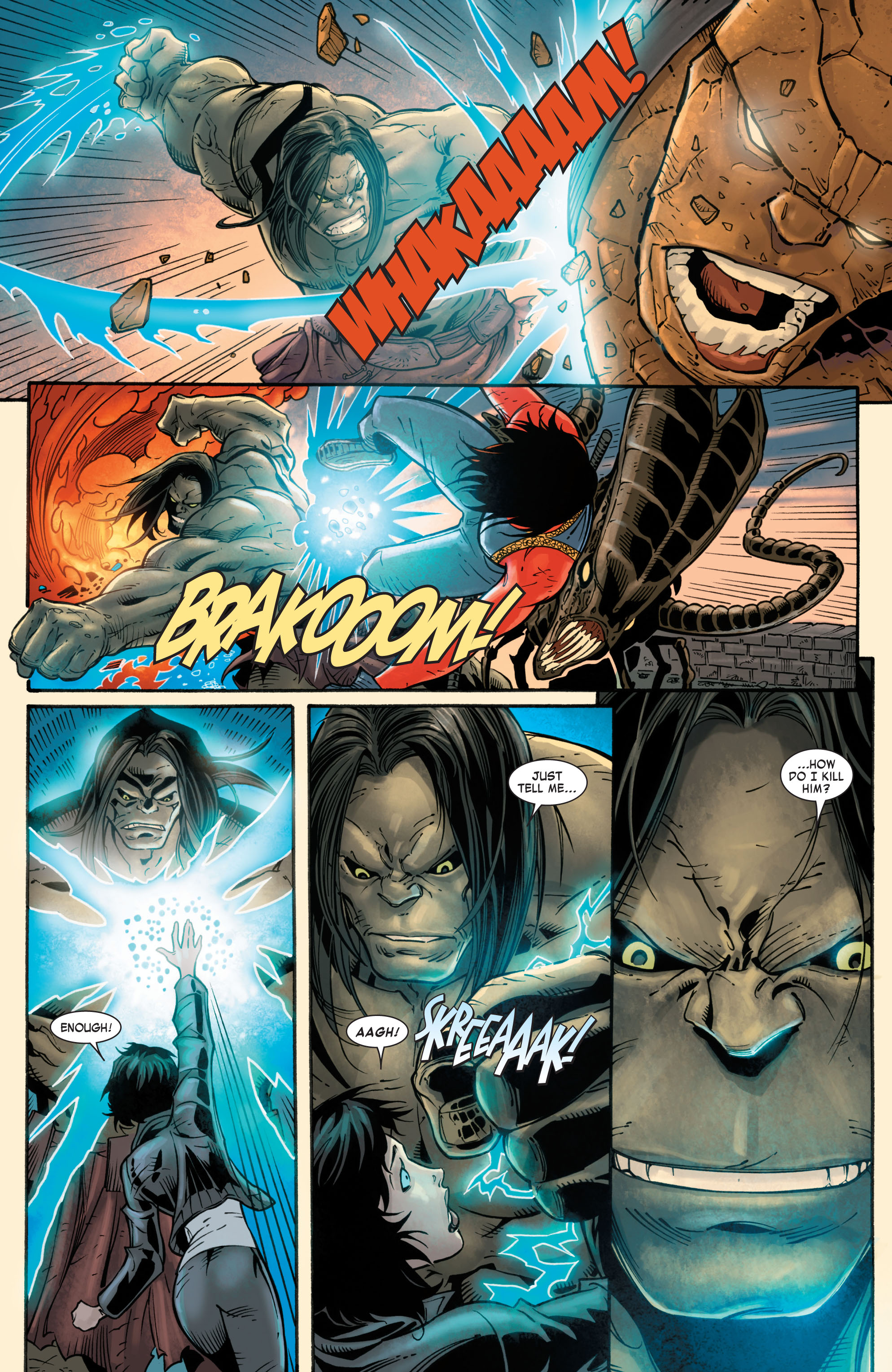 Read online Skaar: Son of Hulk comic -  Issue #11 - 22