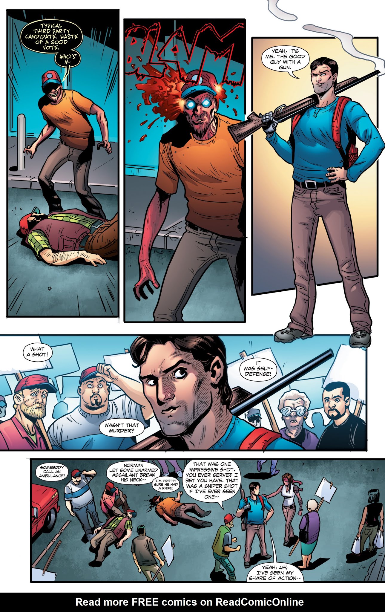 Read online Army of Darkness Election Special comic -  Issue # Full - 19