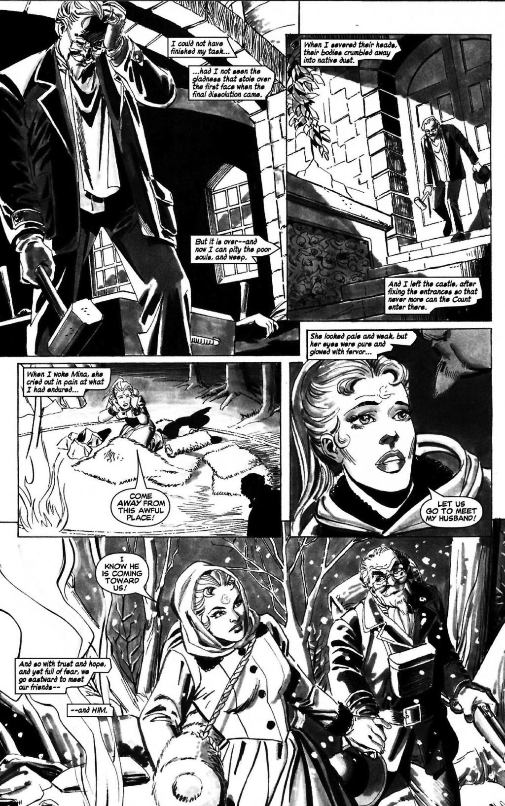 Read online Stoker's Dracula comic -  Issue #4 - 38