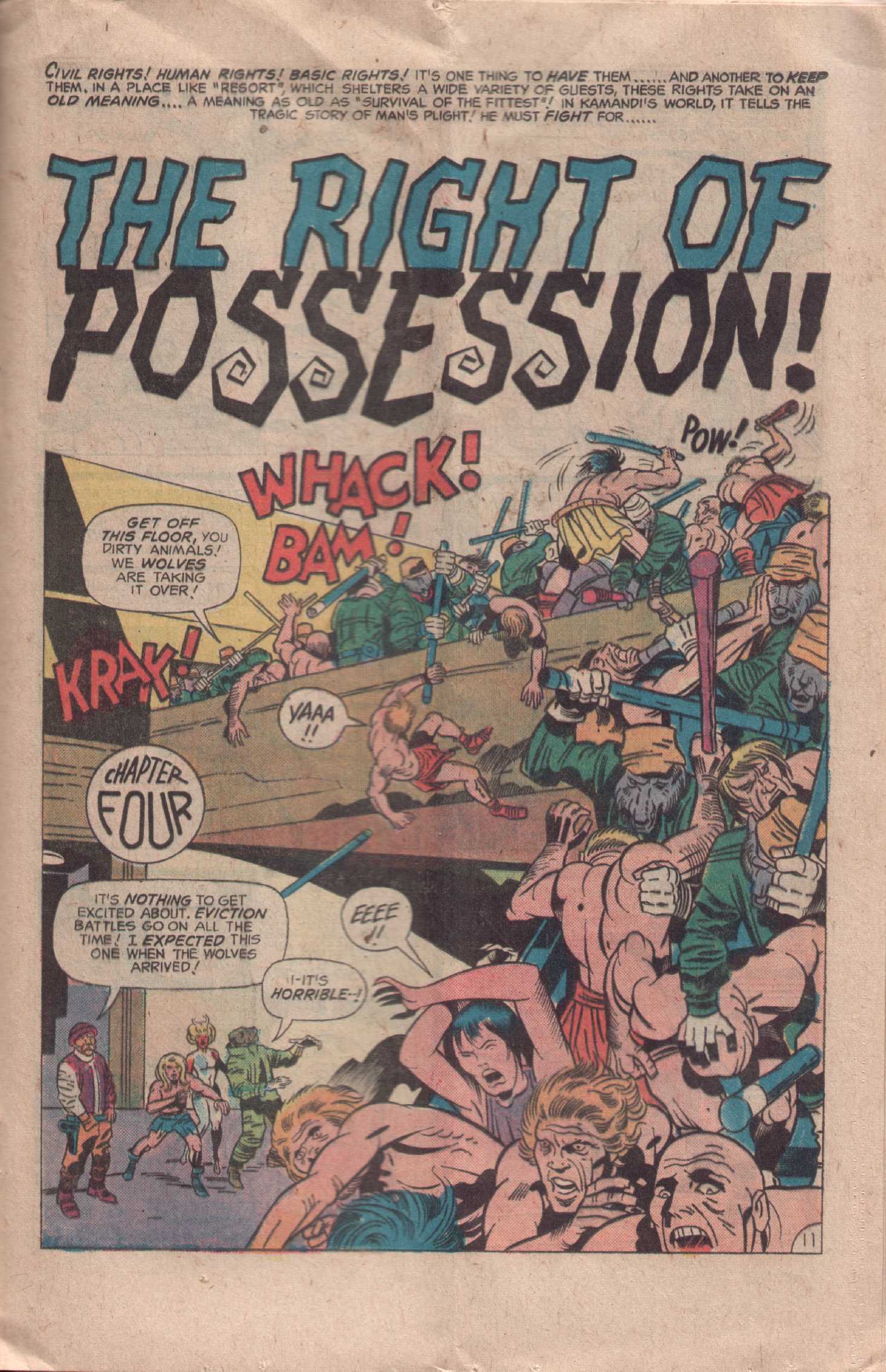 Read online Kamandi, The Last Boy On Earth comic -  Issue #36 - 12