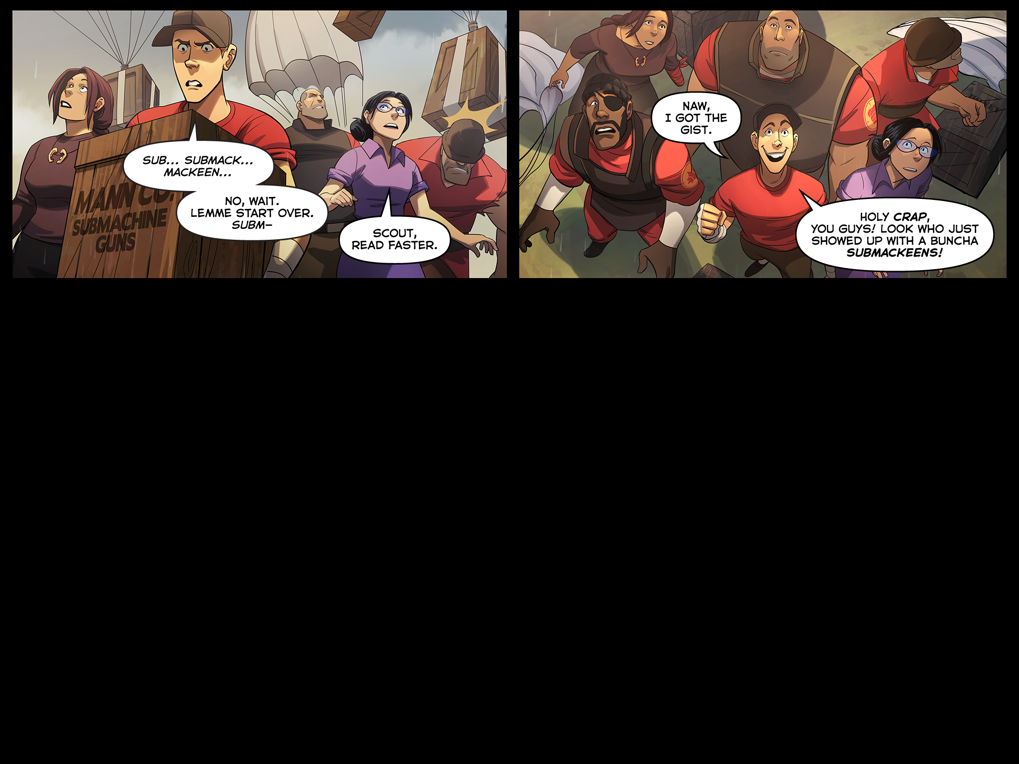Read online Team Fortress 2 comic -  Issue #6 - 50