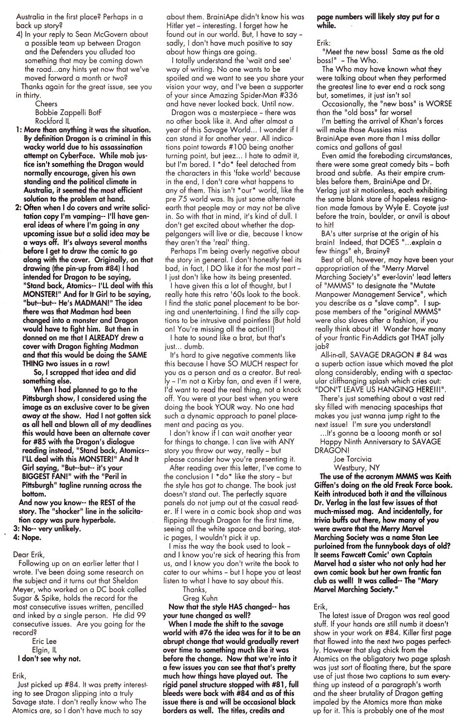 Read online The Savage Dragon (1993) comic -  Issue #86 - 25