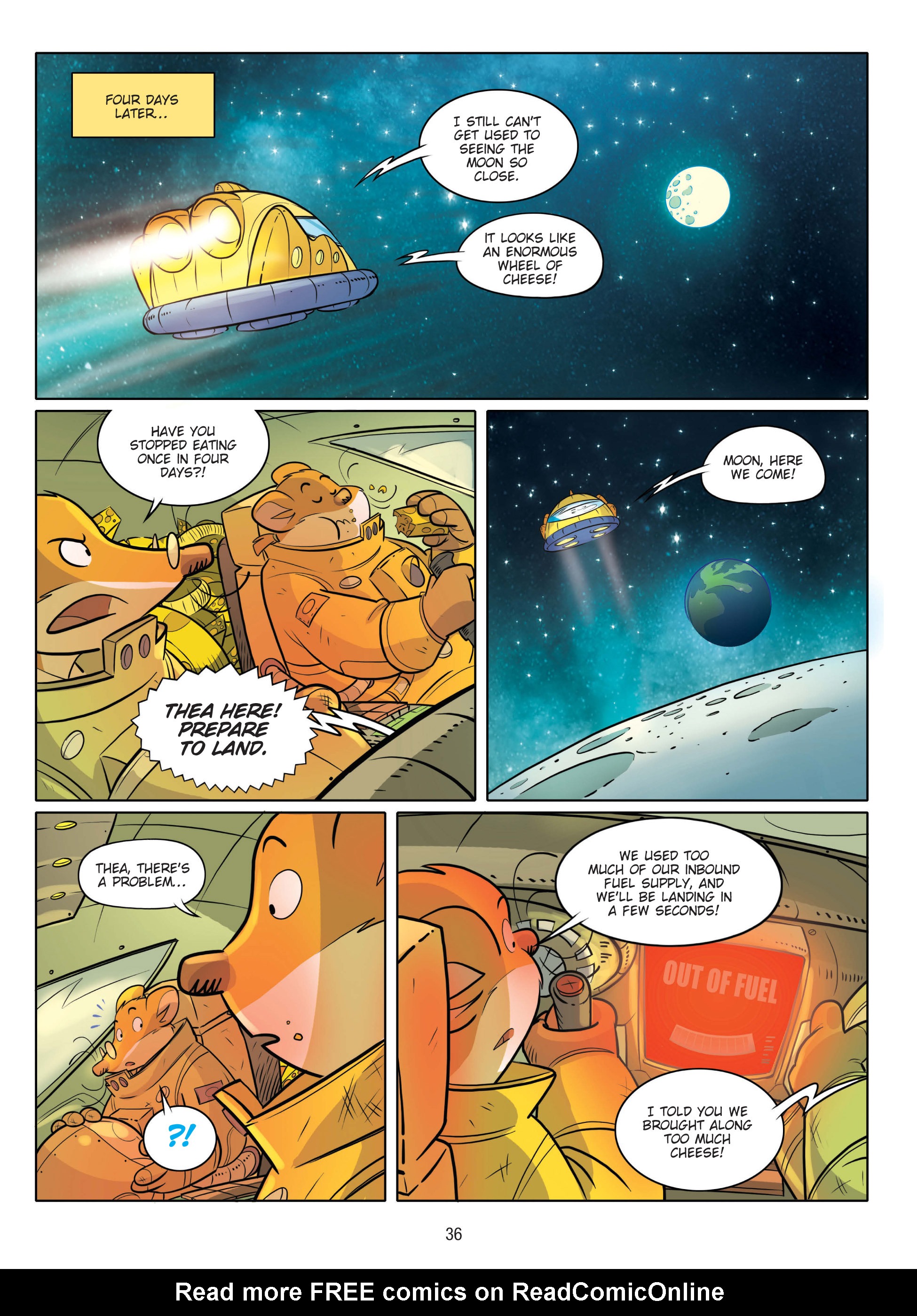 Read online Geronimo Stilton comic -  Issue # TPB 14 - 36