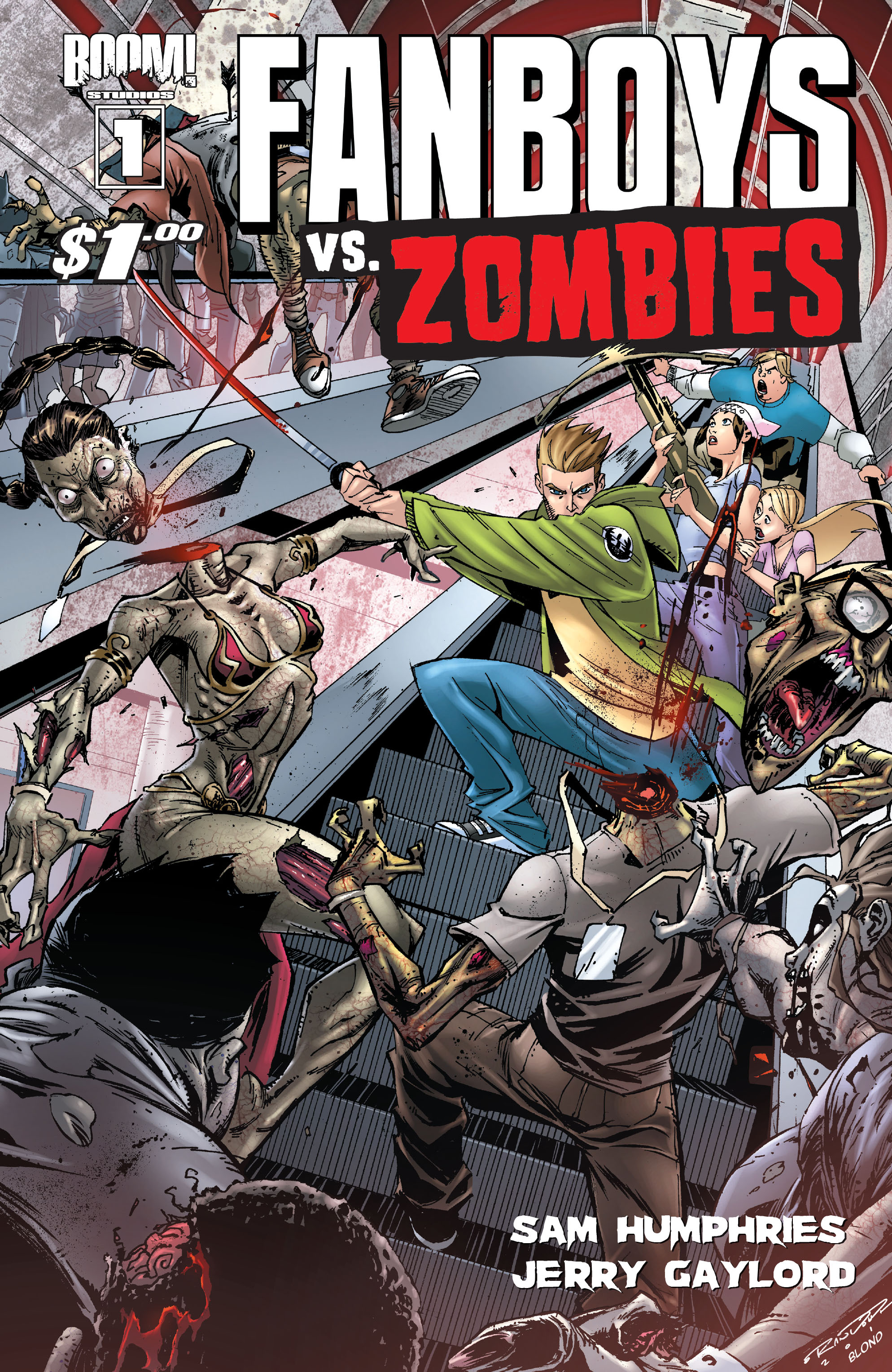 Read online Fanboys vs. Zombies comic -  Issue #1 - 3