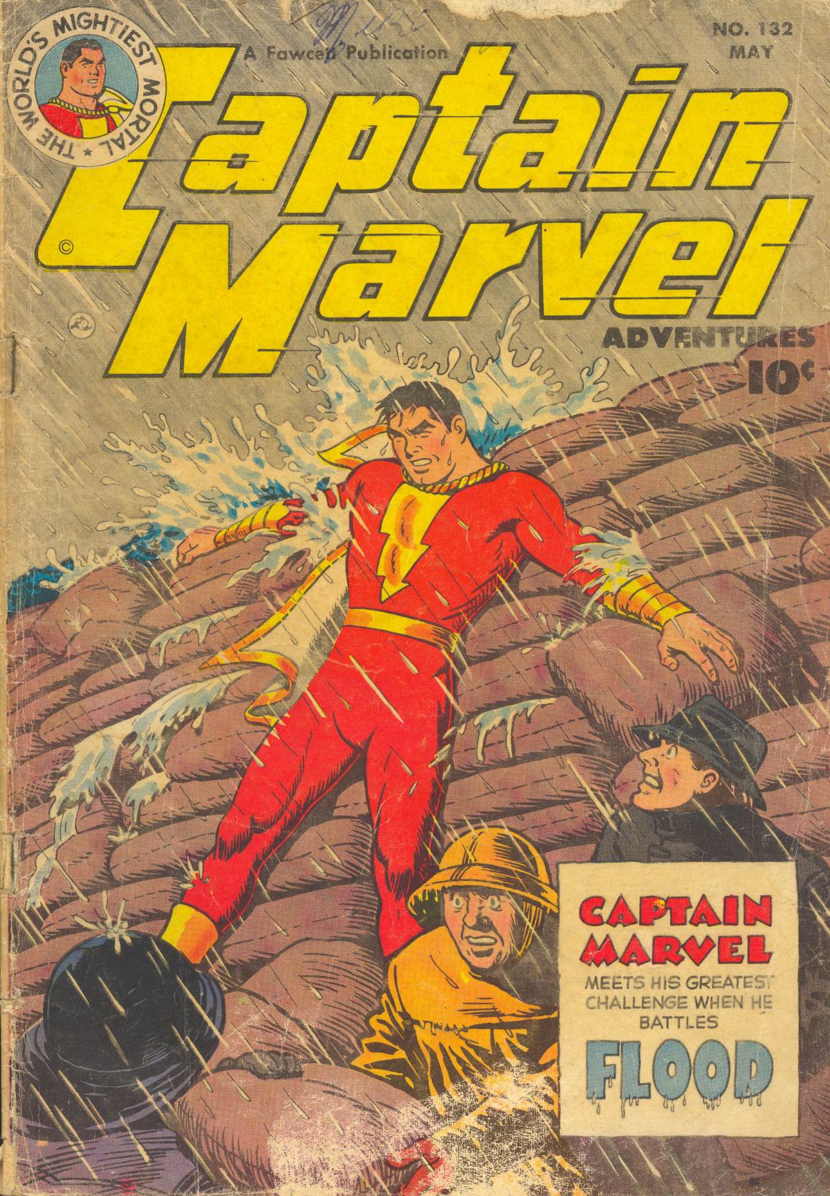 Read online Captain Marvel Adventures comic -  Issue #132 - 1
