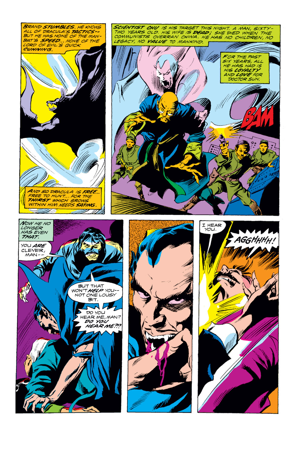Read online Tomb of Dracula (1972) comic -  Issue #21 - 14