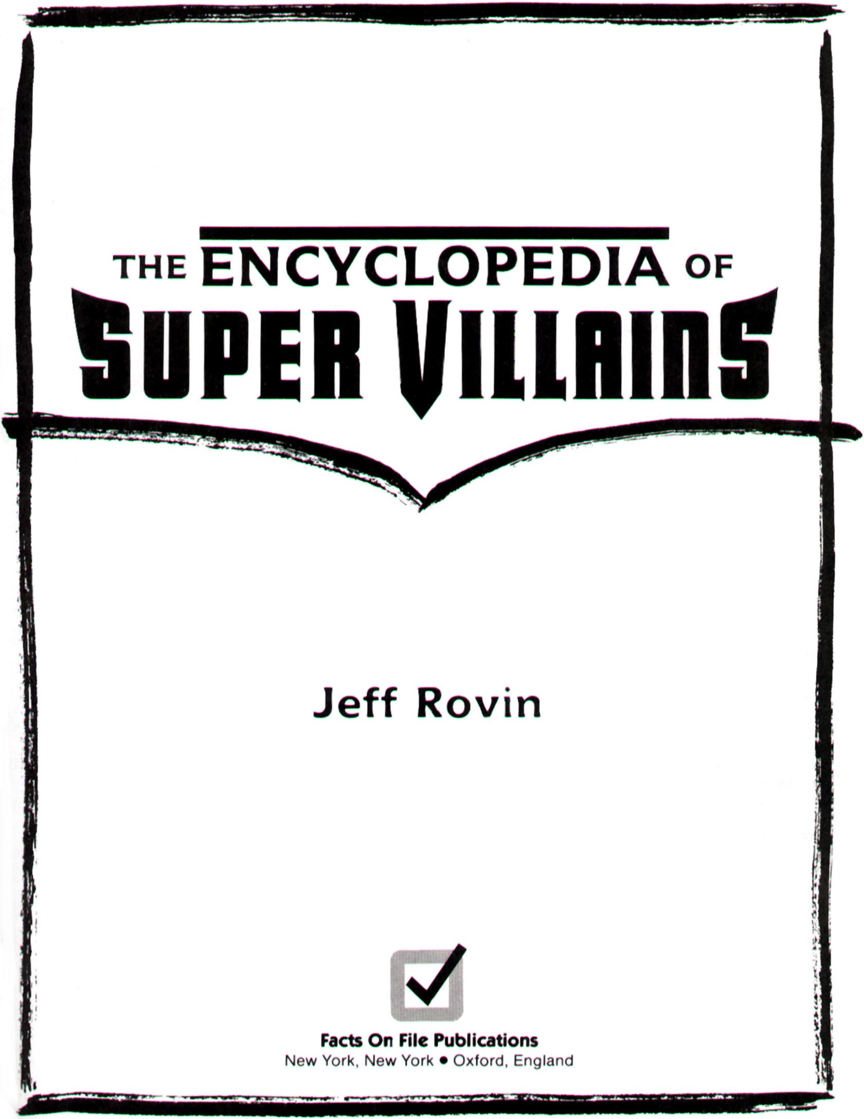 Read online The Encyclopedia of Super Villains comic -  Issue # TPB (Part 1) - 4