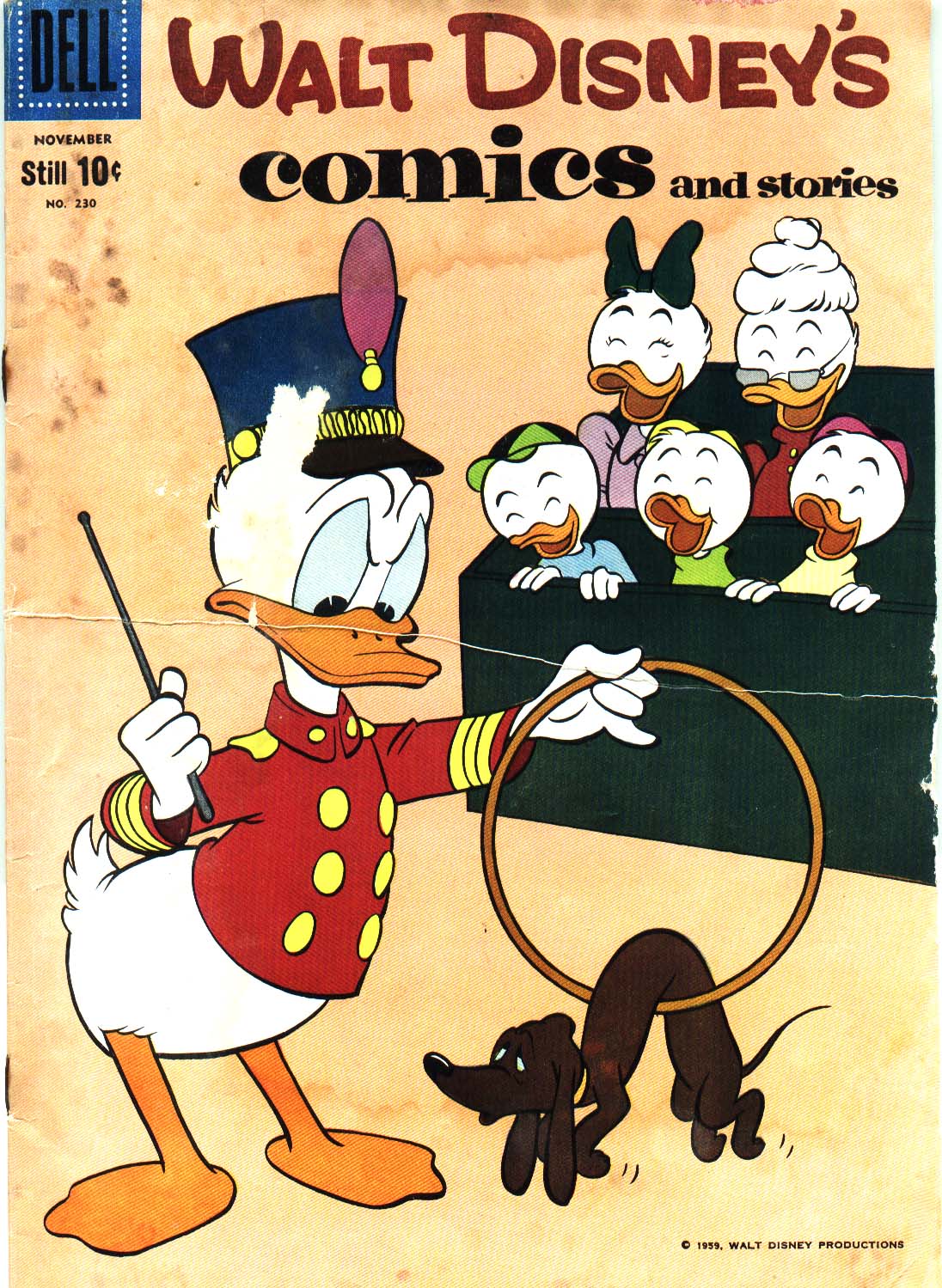 Read online Walt Disney's Comics and Stories comic -  Issue #230 - 1