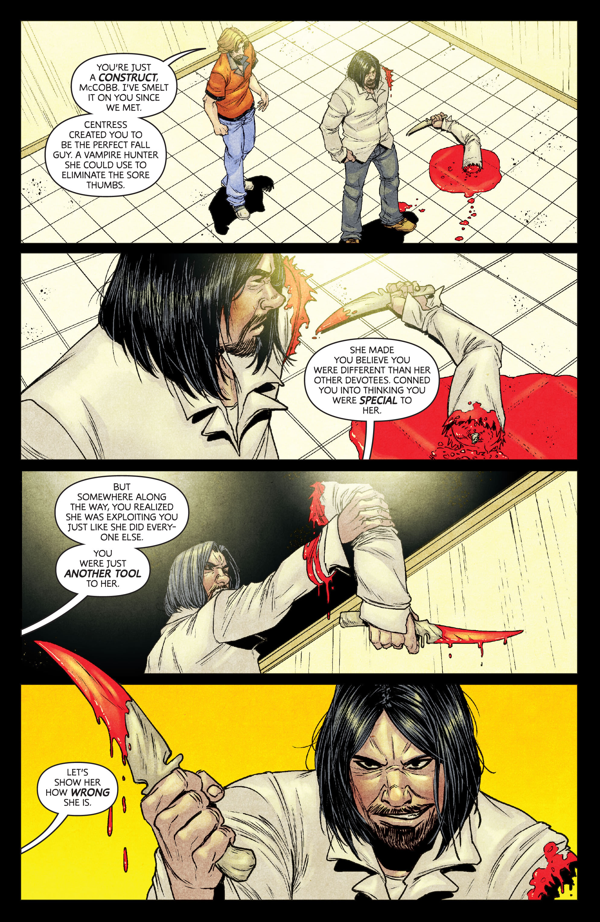 Read online Dark Red comic -  Issue #10 - 9