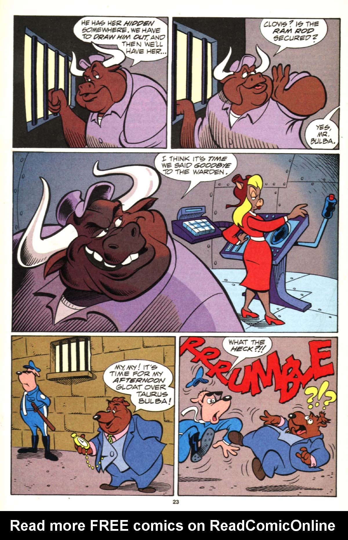 Read online Disney's Darkwing Duck Limited Series comic -  Issue #2 - 24