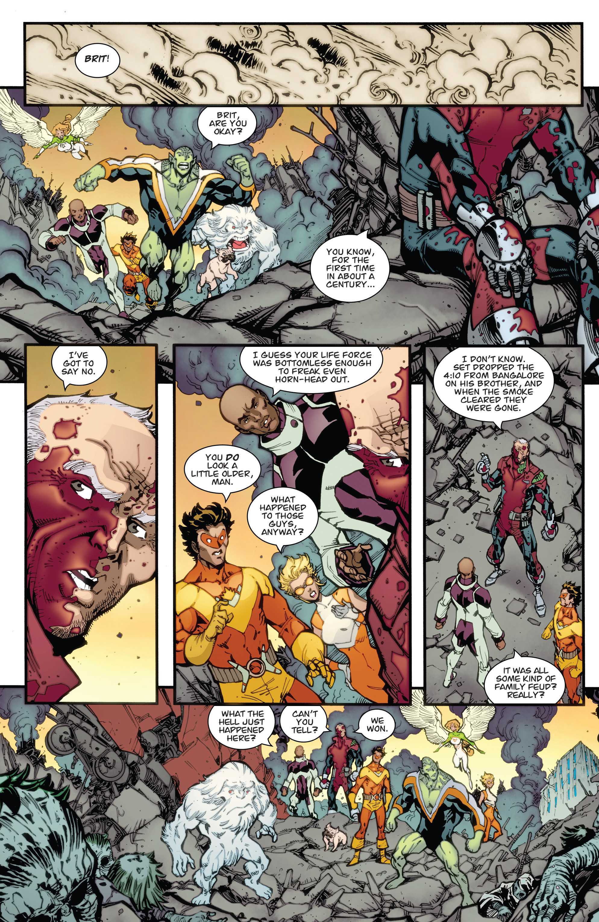 Read online Guarding the Globe (2012) comic -  Issue # _TPB - 134