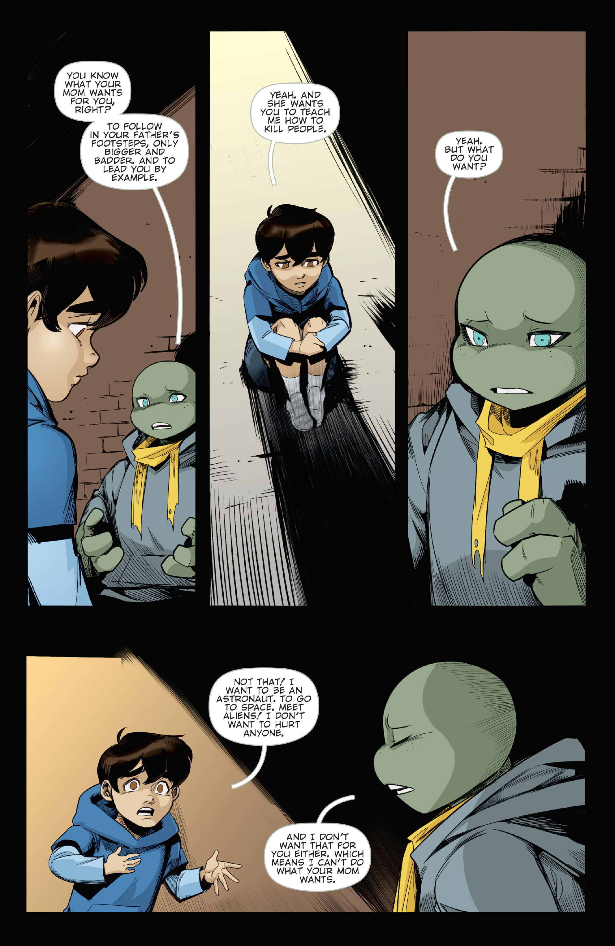 Read online Teenage Mutant Ninja Turtles: Jennika II comic -  Issue #6 - 12