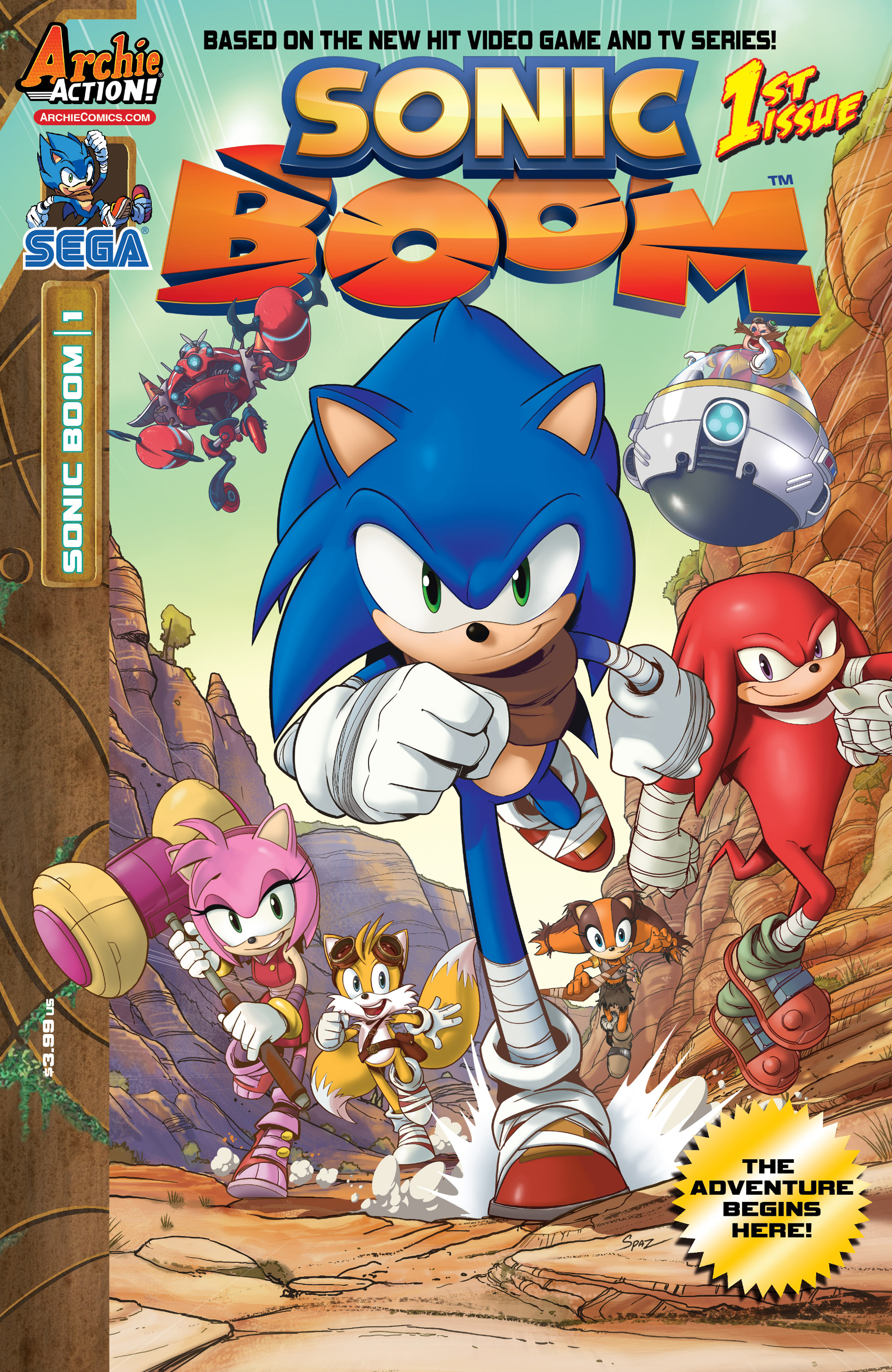 Read online Sonic Boom comic -  Issue #1 - 1