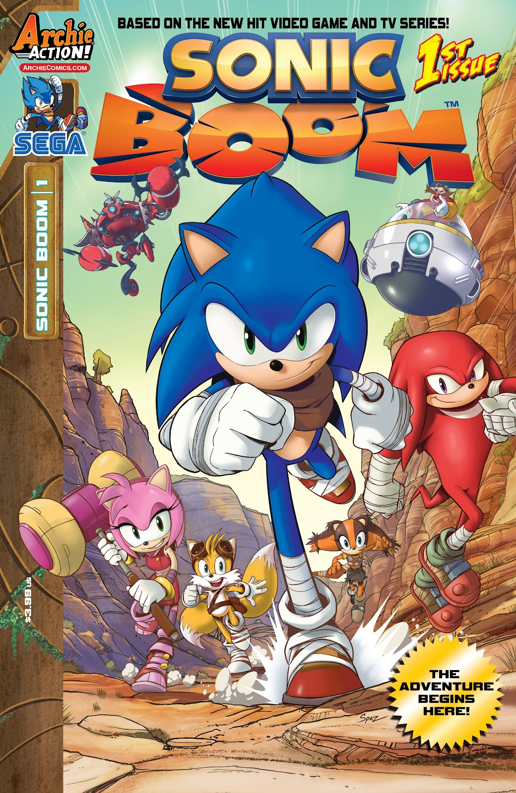 Sonic Boom issue 1 - Page 1