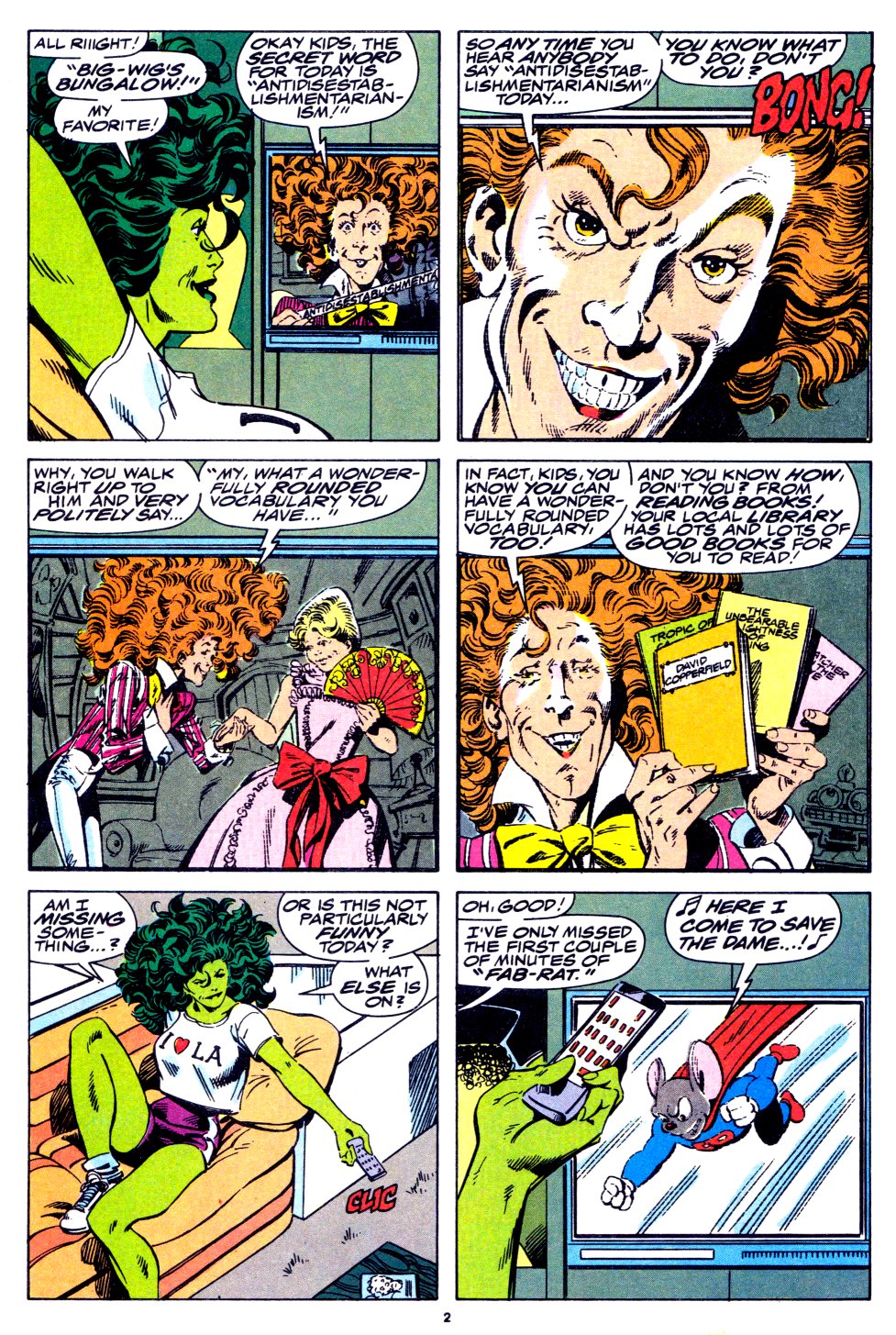 Read online The Sensational She-Hulk comic -  Issue #5 - 3