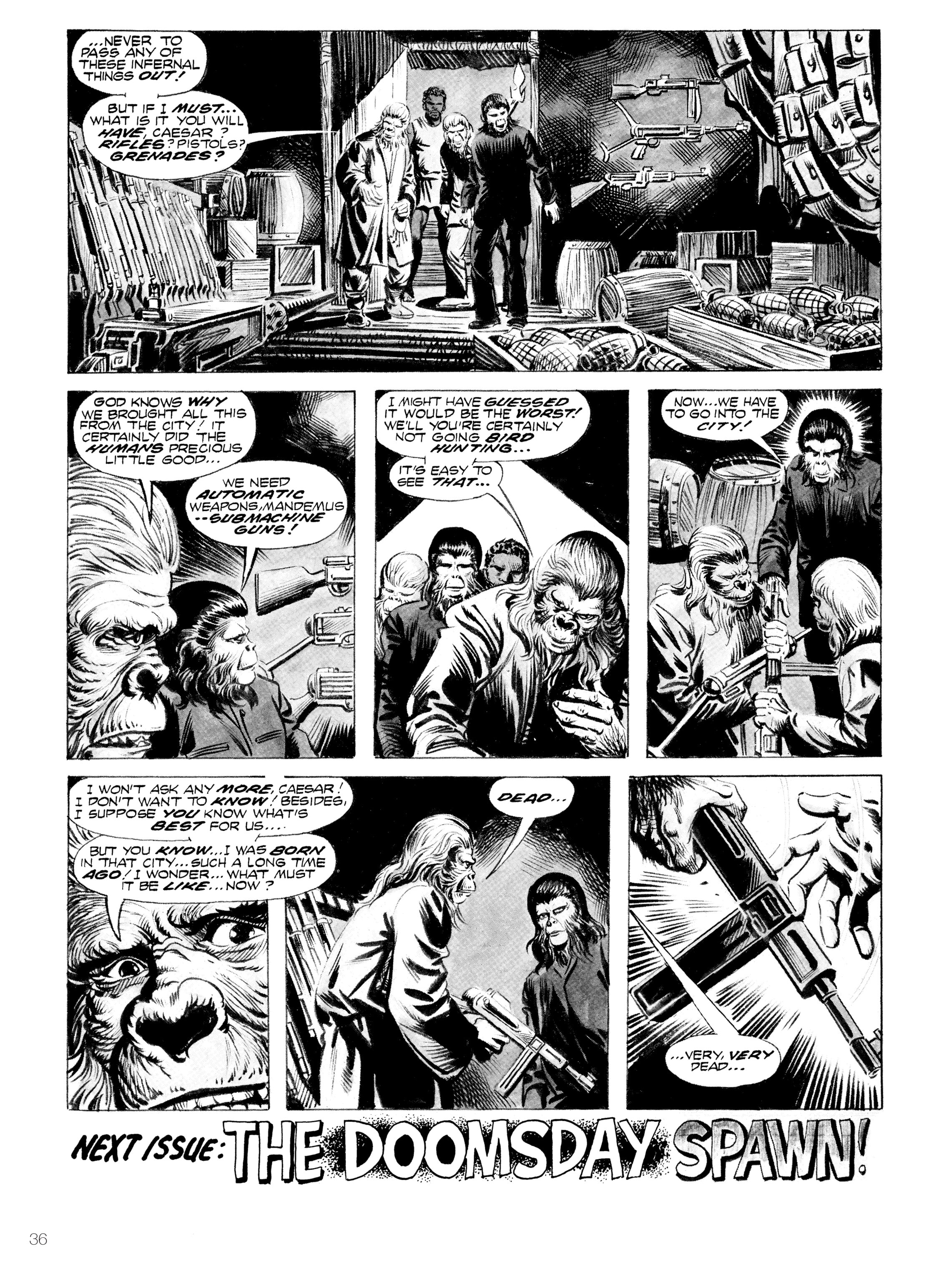 Read online Planet of the Apes: Archive comic -  Issue # TPB 4 (Part 1) - 33