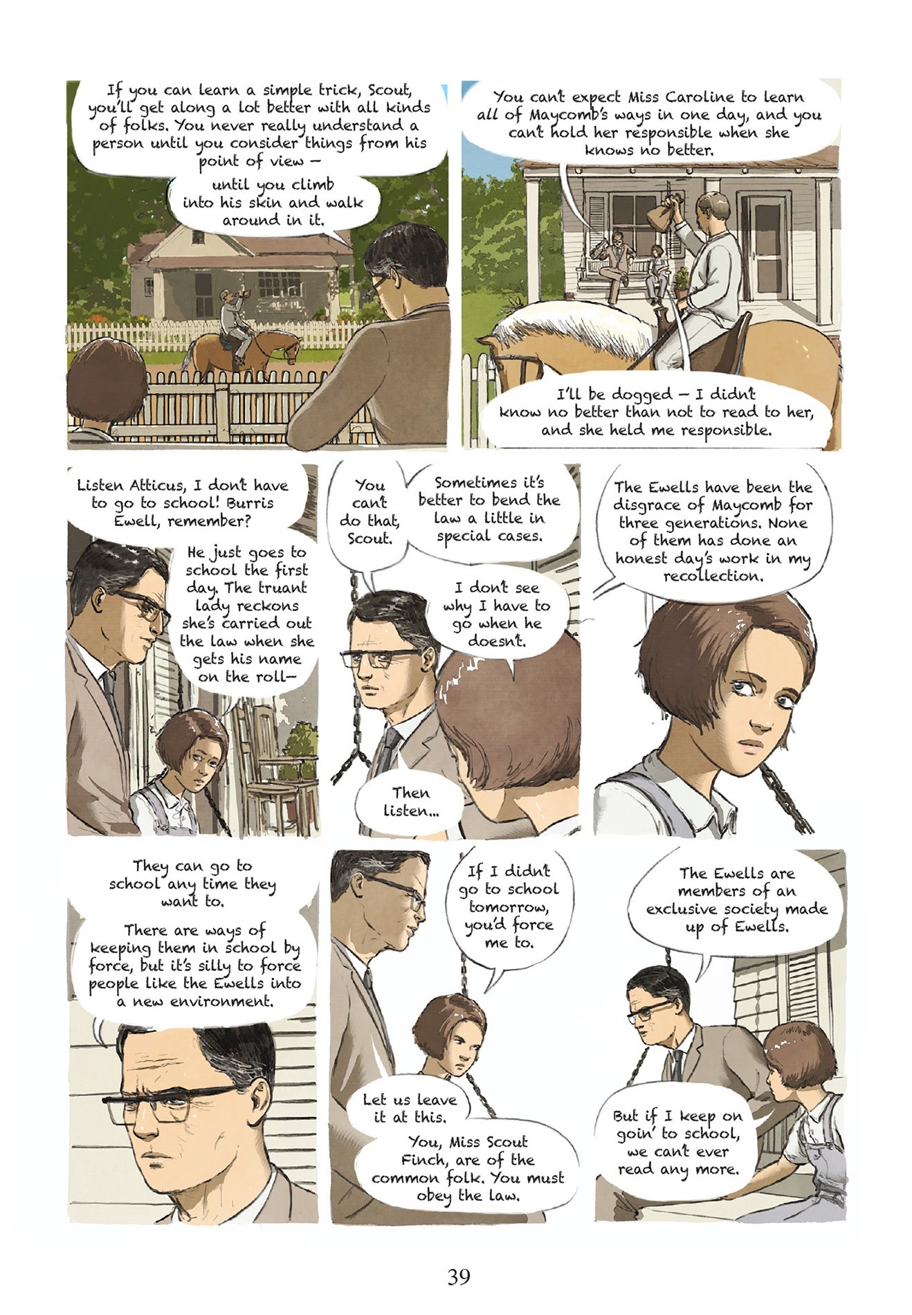 Read online To Kill a Mockingbird: A Graphic Novel comic -  Issue # TPB (Part 1) - 47