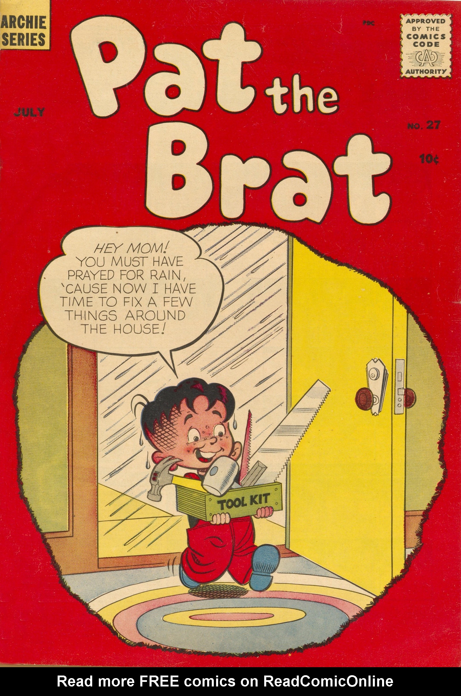 Read online Pat the Brat comic -  Issue #27 - 1