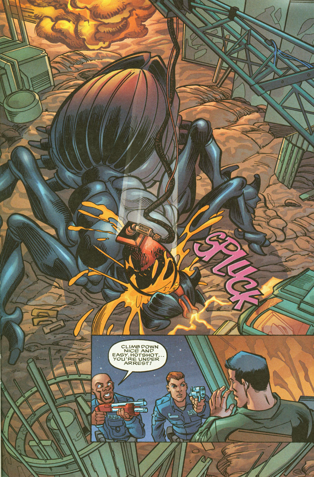 Read online Starship Troopers: Dominant Species comic -  Issue #2 - 23