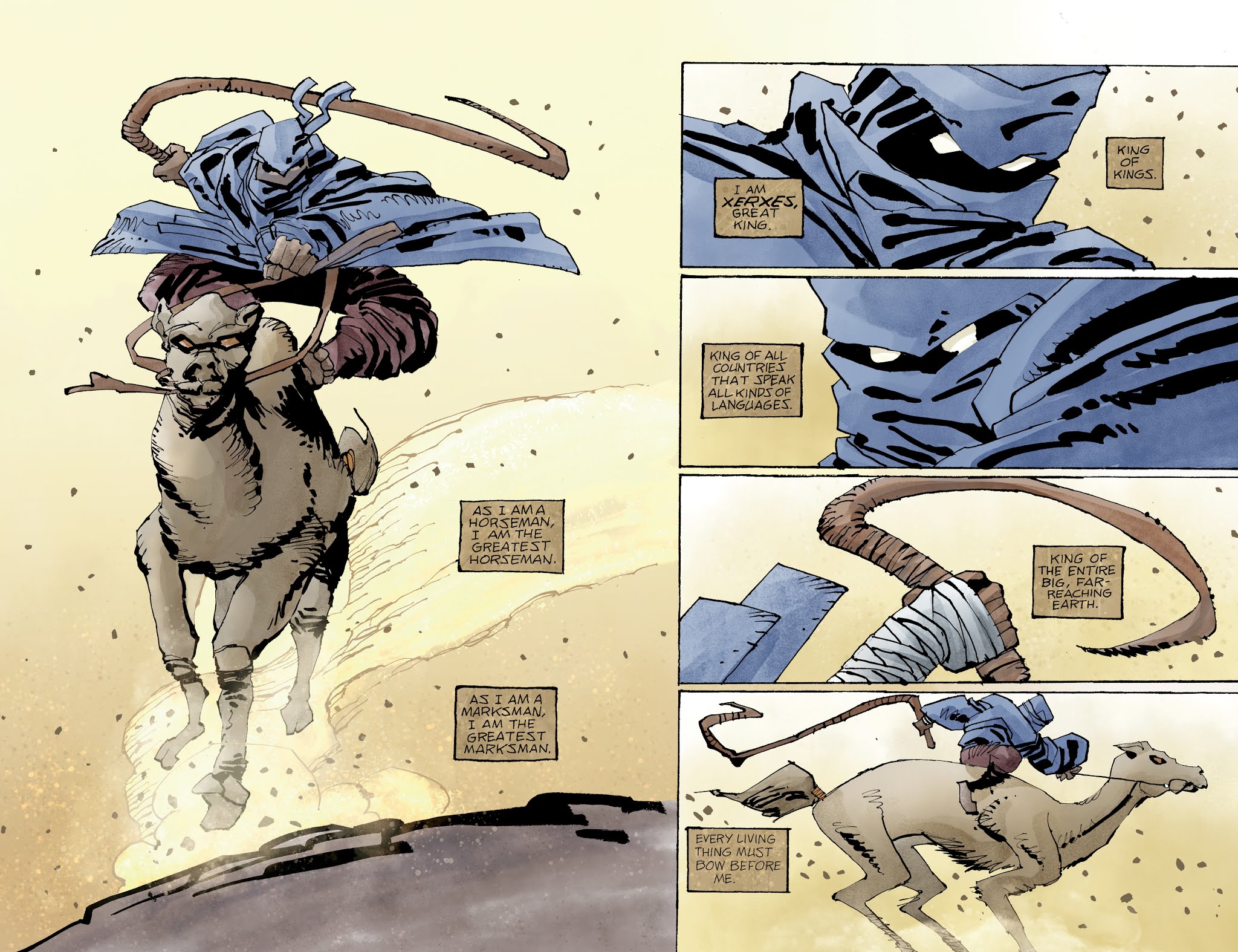 Read online Xerxes: The Fall of the House of Darius and the Rise of Alexander comic -  Issue #3 - 4