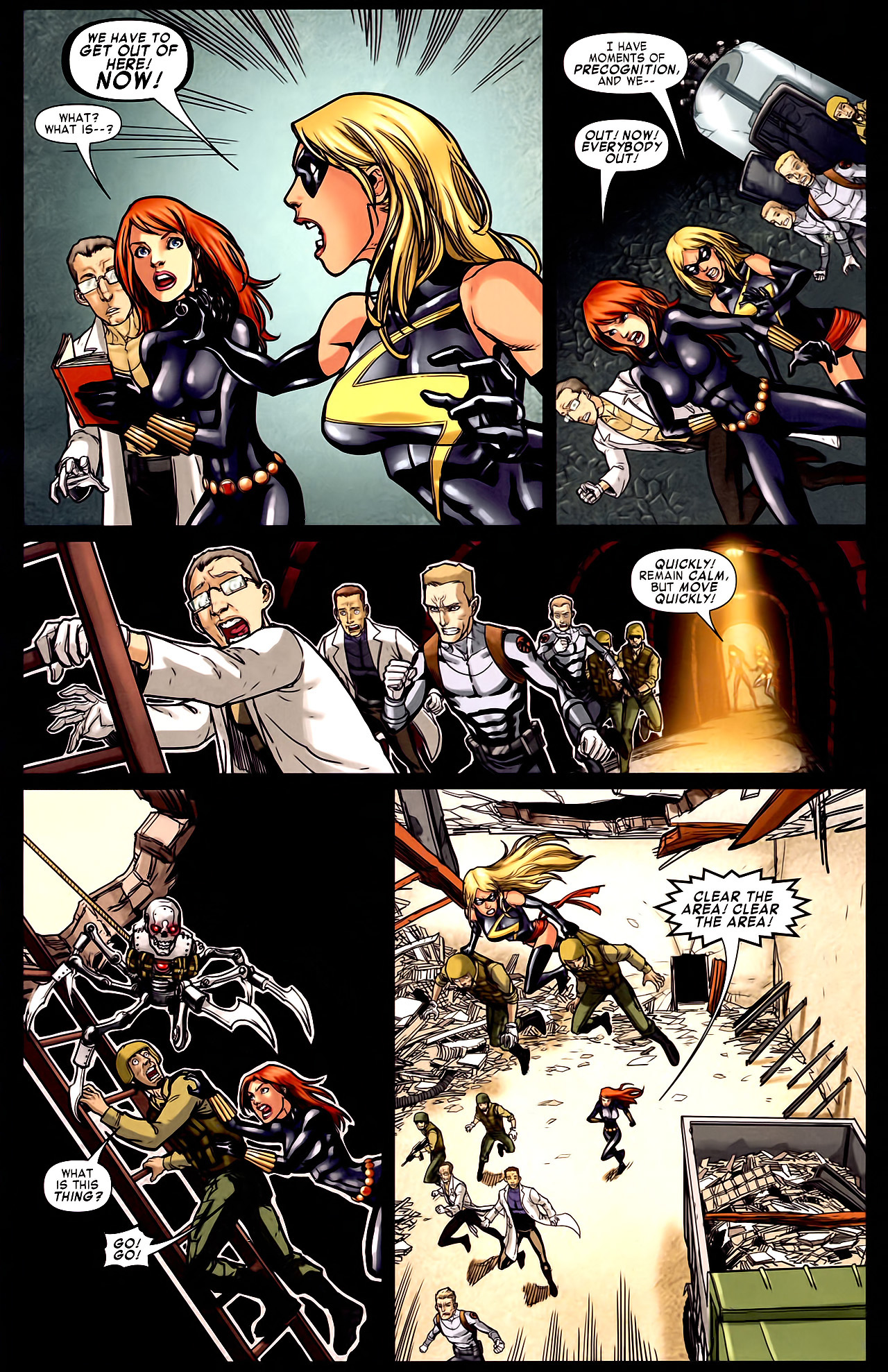 Read online Black Widow & The Marvel Girls comic -  Issue #3 - 16
